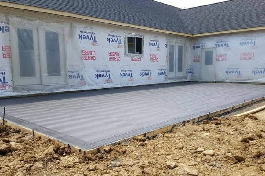 Concrete Patio Installation