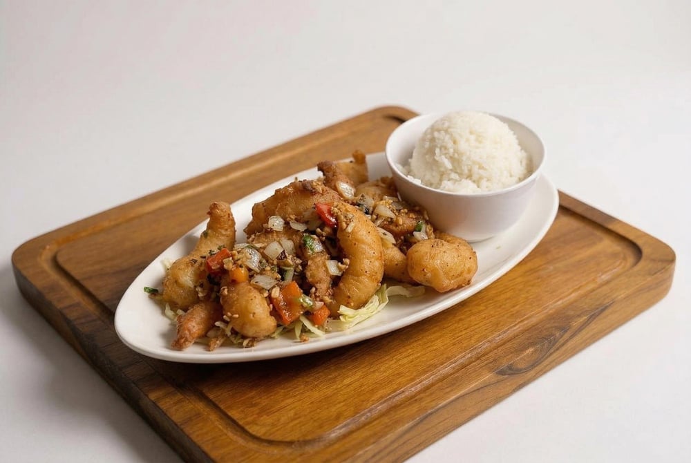 椒盐虾 Salt & Pepper Shrimp