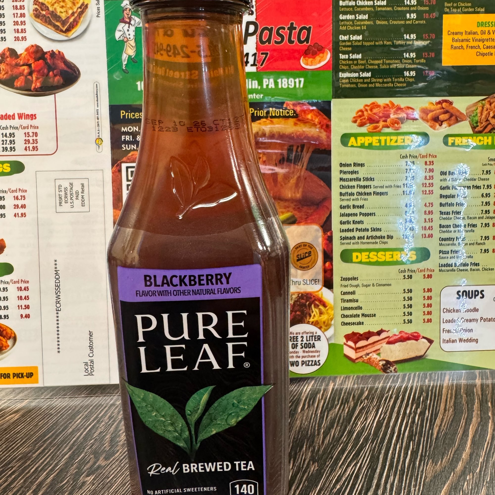 Pure Leaf Blackberry Tea