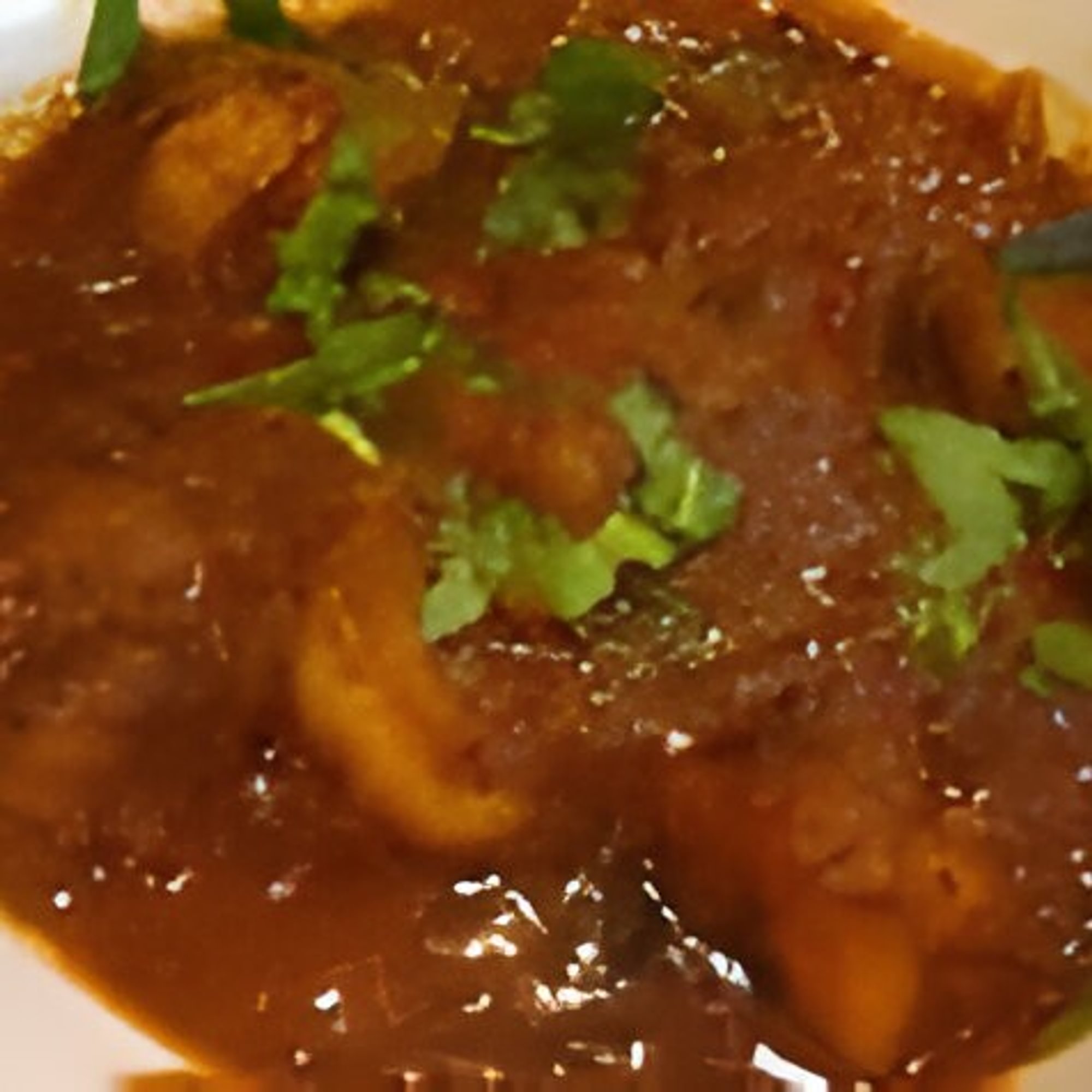 Seafood vindaloo