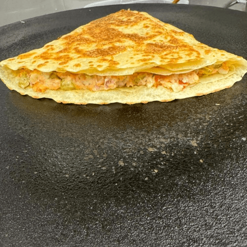 Smoked Salmon Crepe