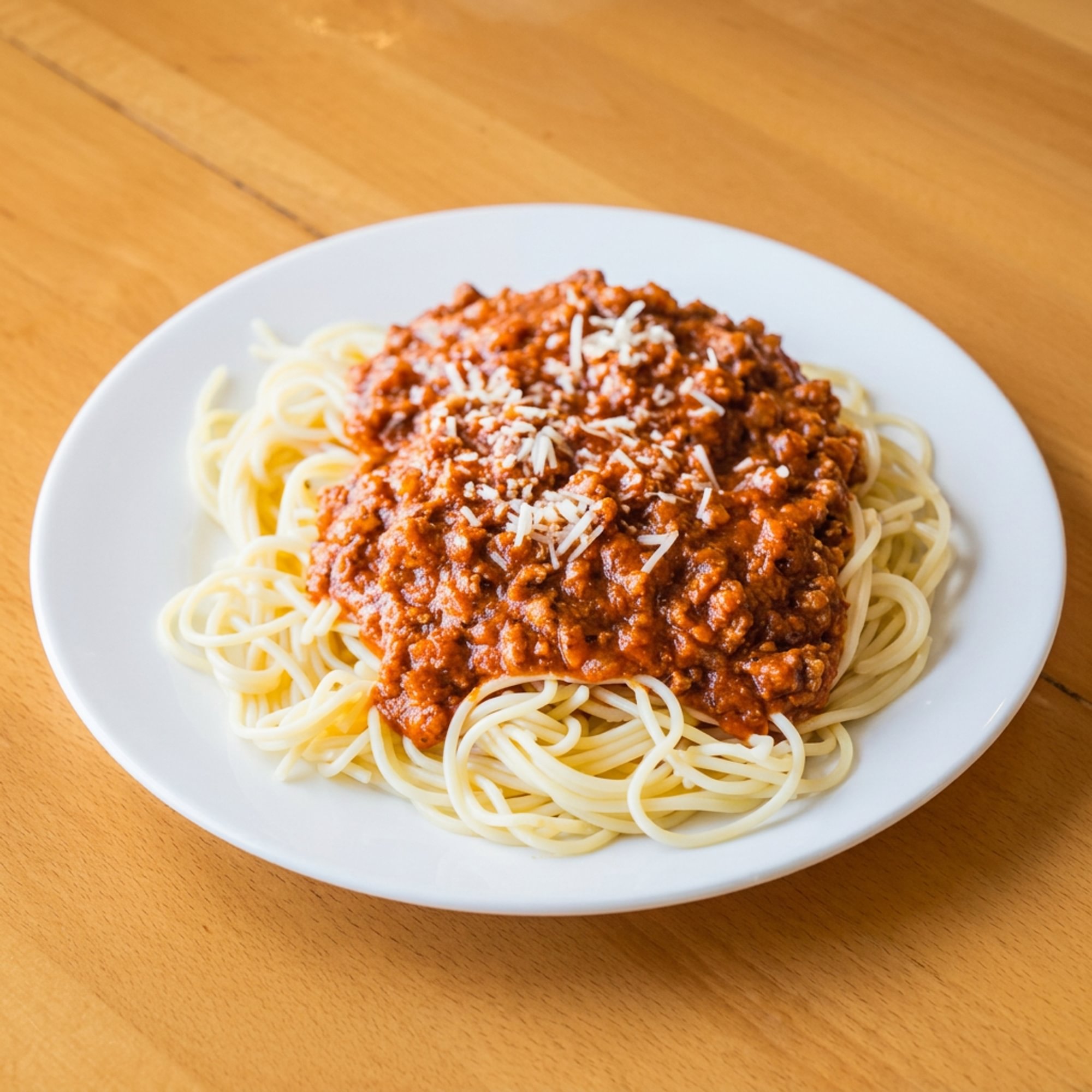 Spaghetti with meat sauce