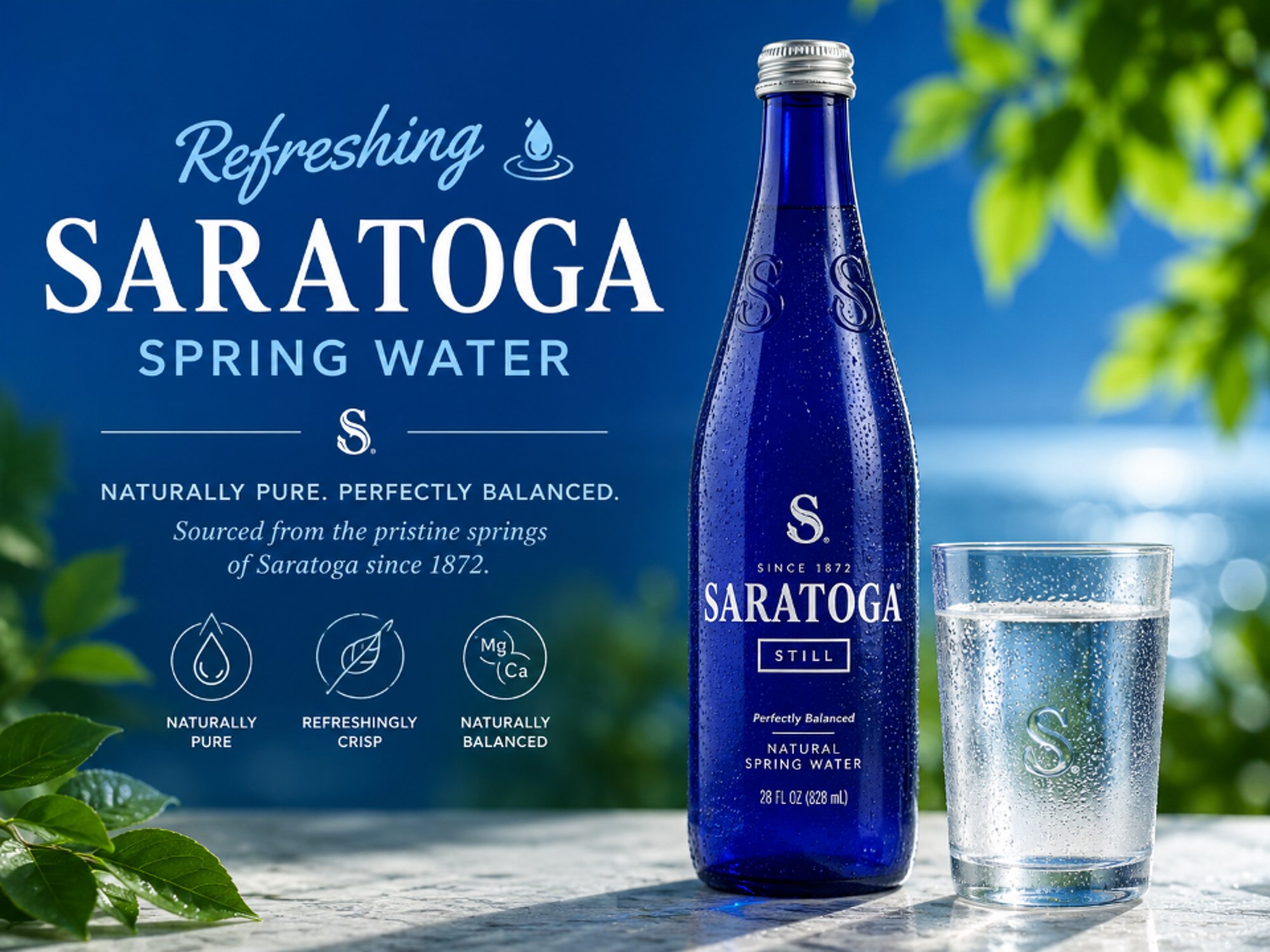 Saratoga Spring water