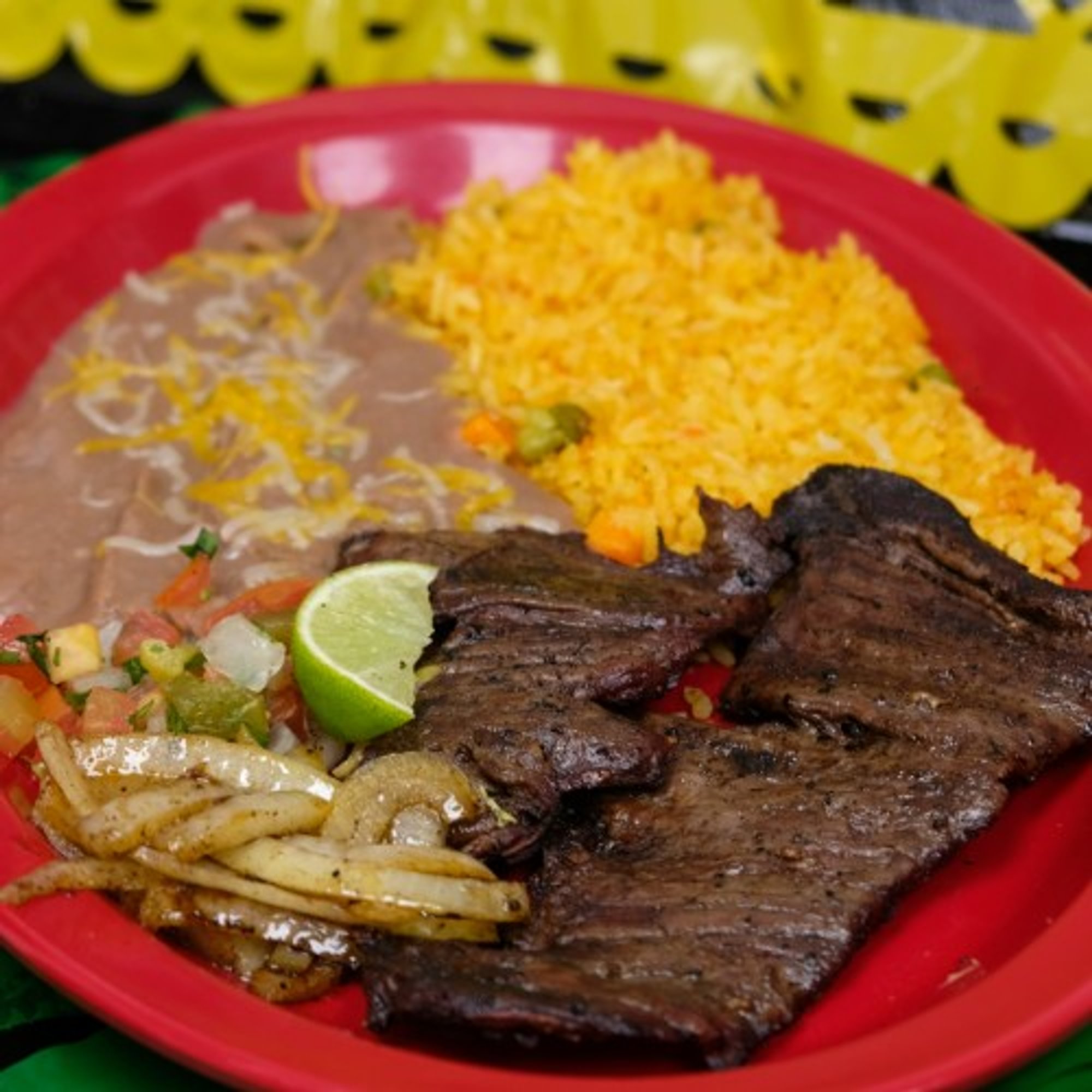 Carne Asada Plate