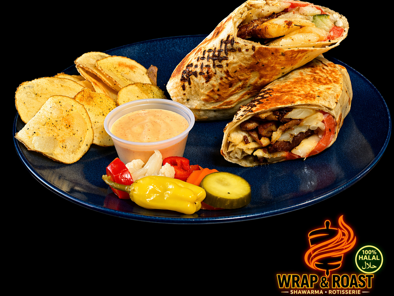 Beef Shawarma Wrap