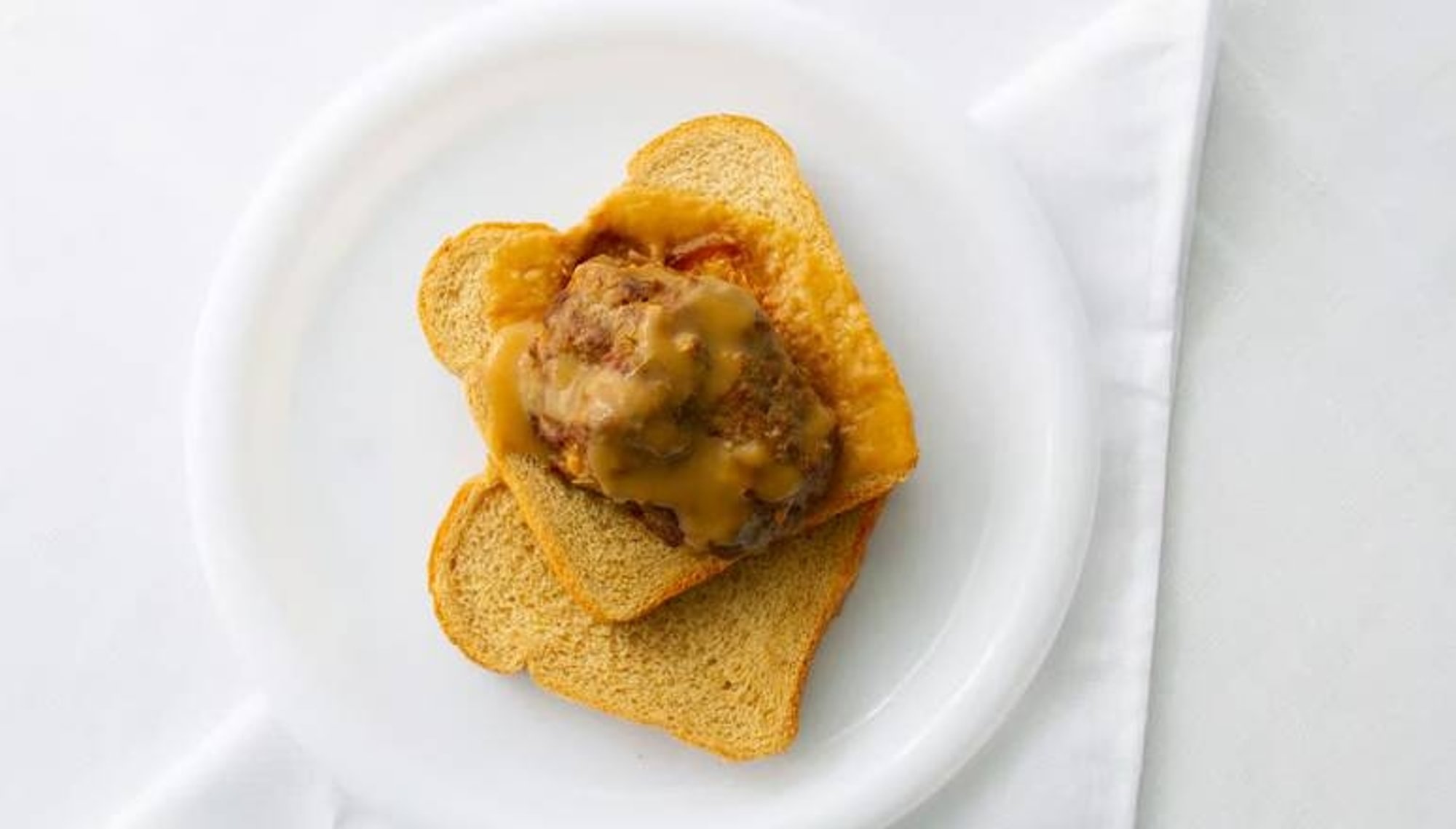 Salisbury Steak Sandwich