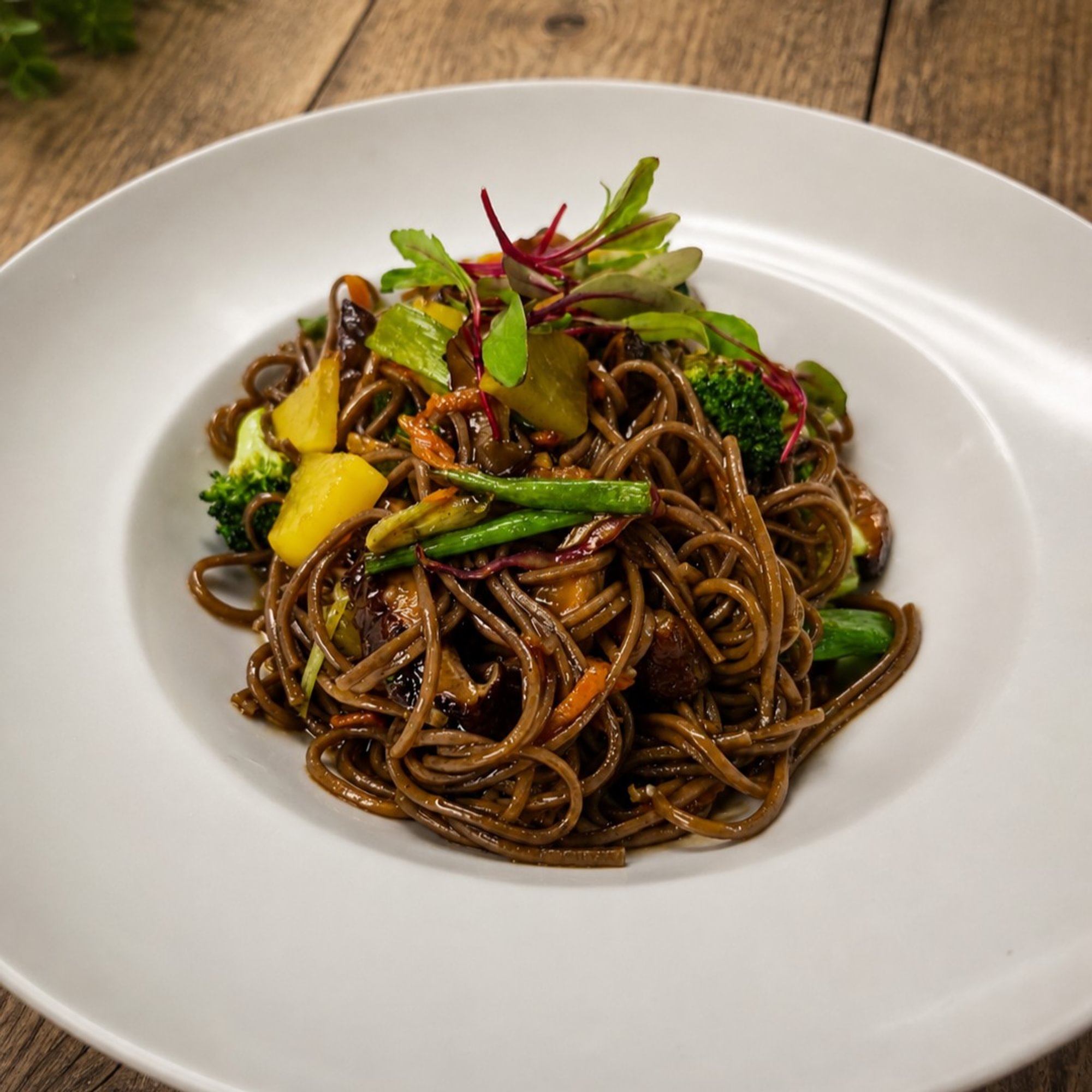 Tossed Soba Noodles