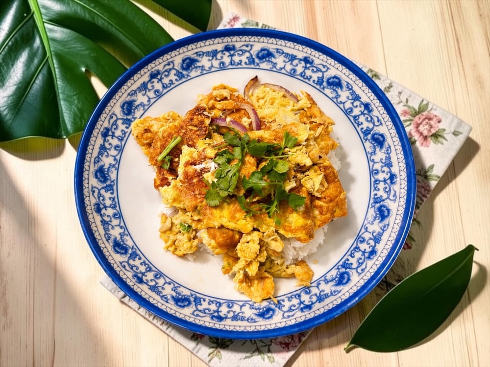 #37 Thai Omelette ไข่เจียว