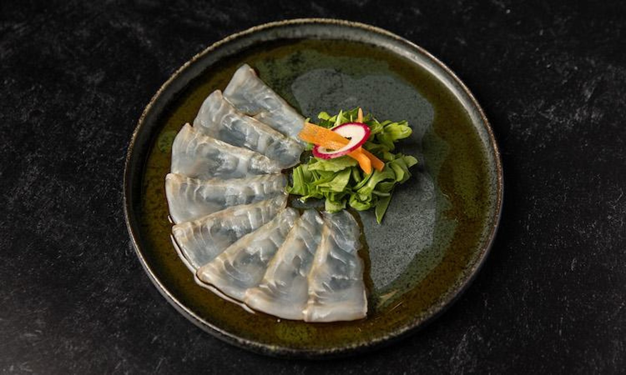 Halibut Sashimi