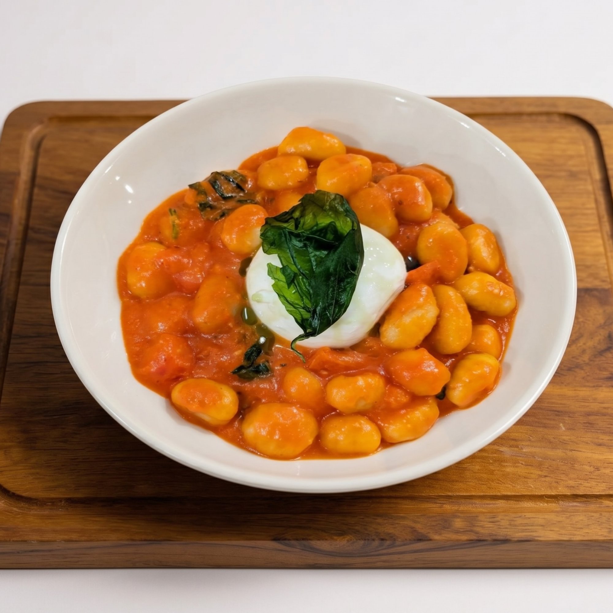 Gnocchi Alla Sorrentina Con Burrata