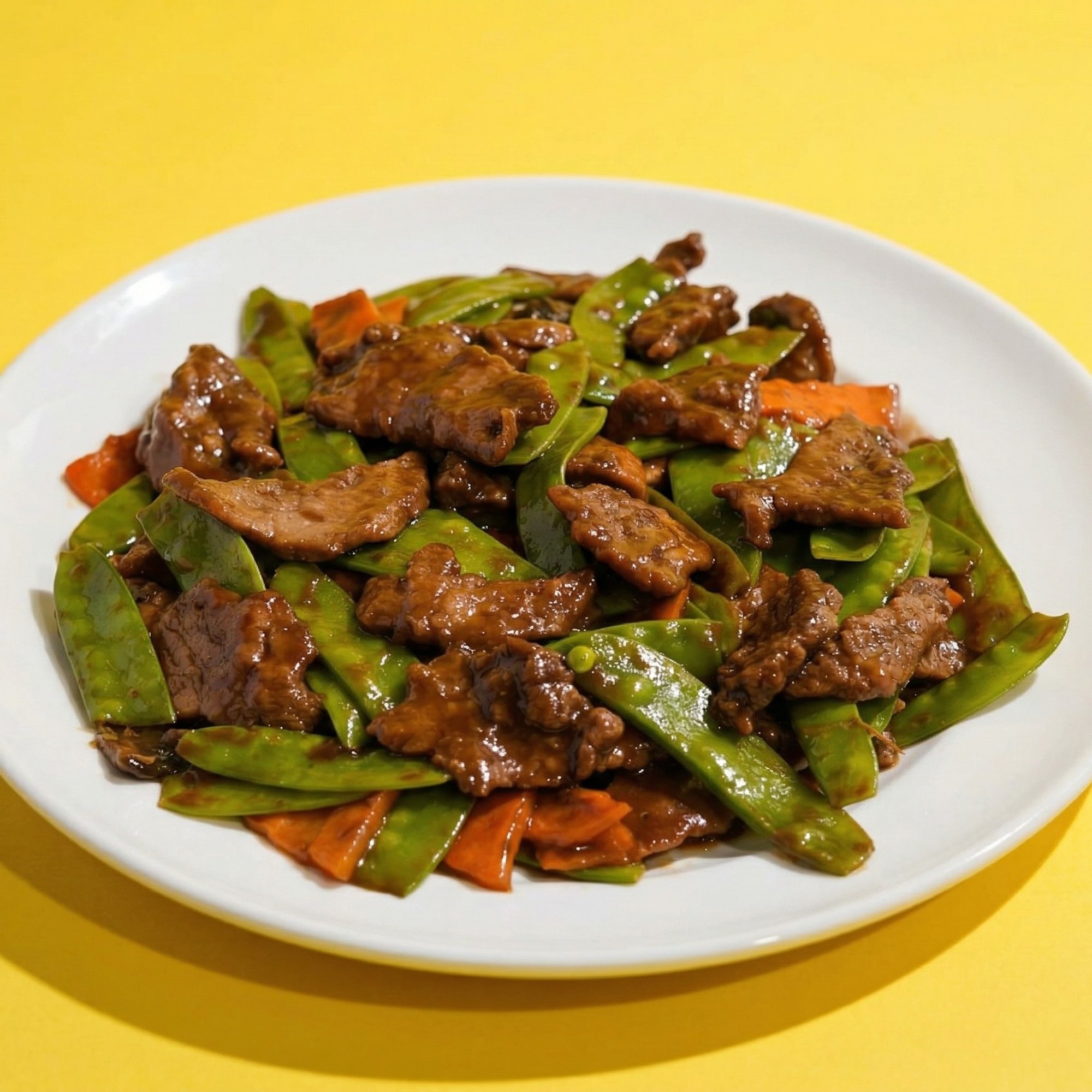 Beef with Snow Peas