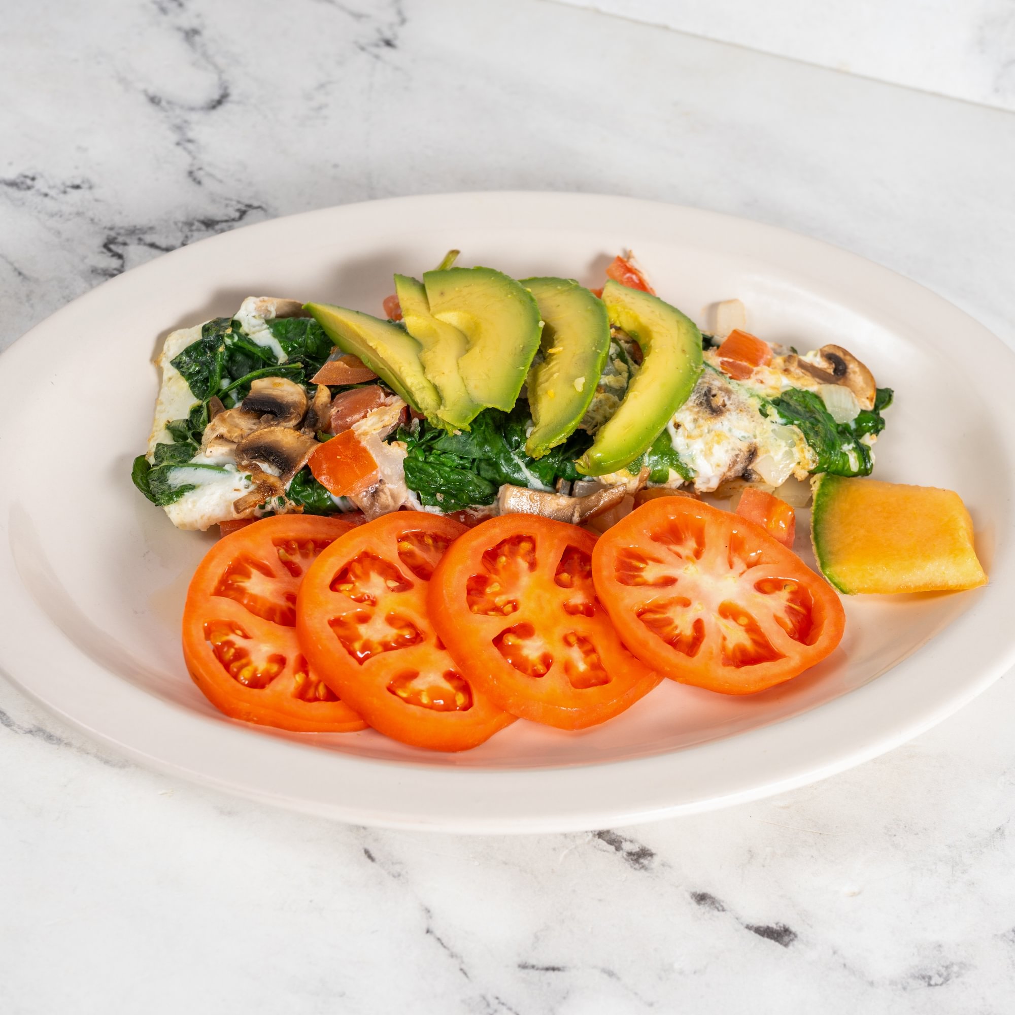 Audrey Hepburn's Cafe Fitness Omelet