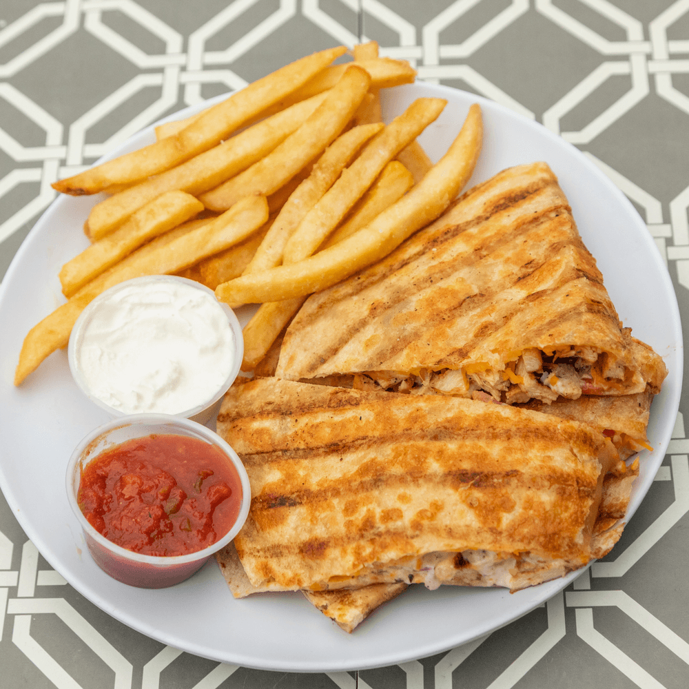 Chicken Bacon Ranch Quesadilla