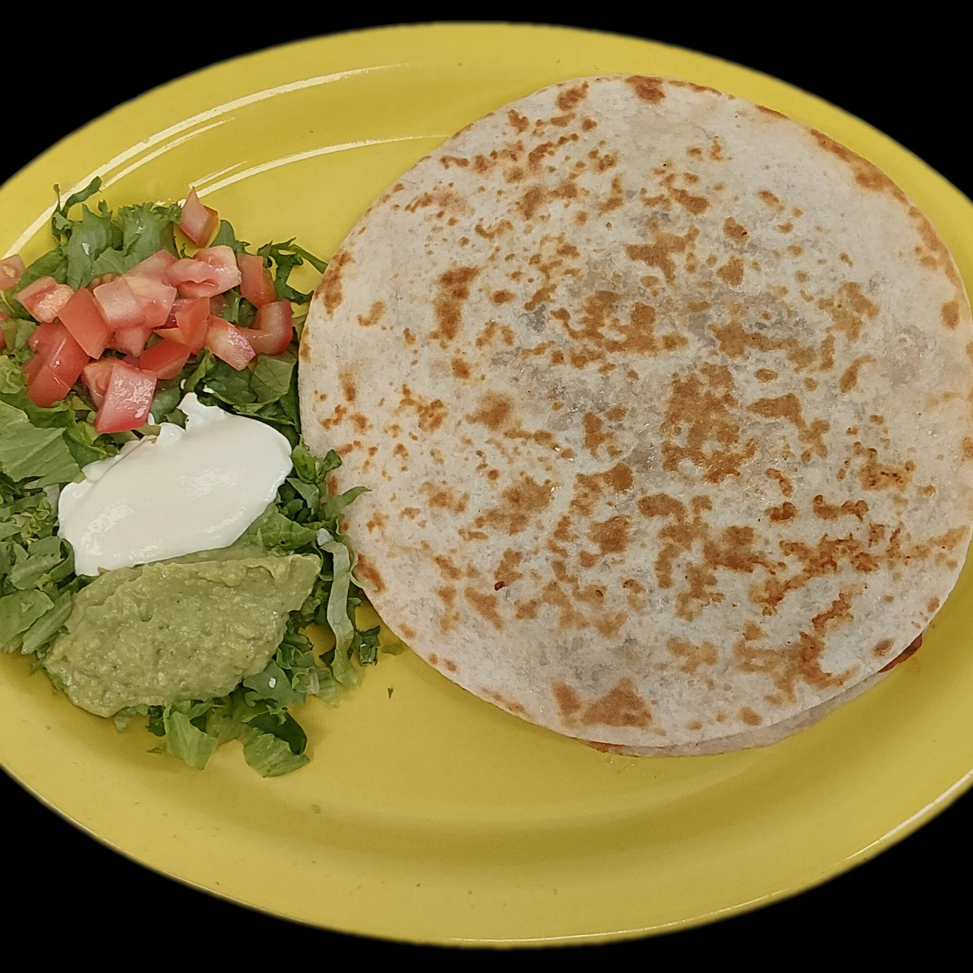 Quesadilla Special with Shrimp