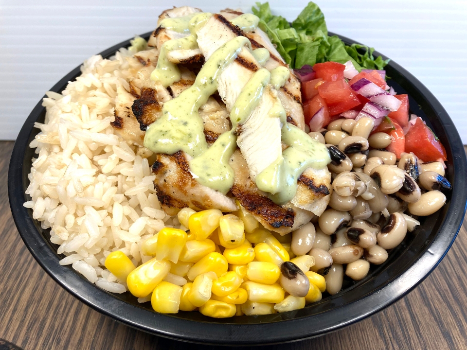 Grilled Organic Chicken Bowl