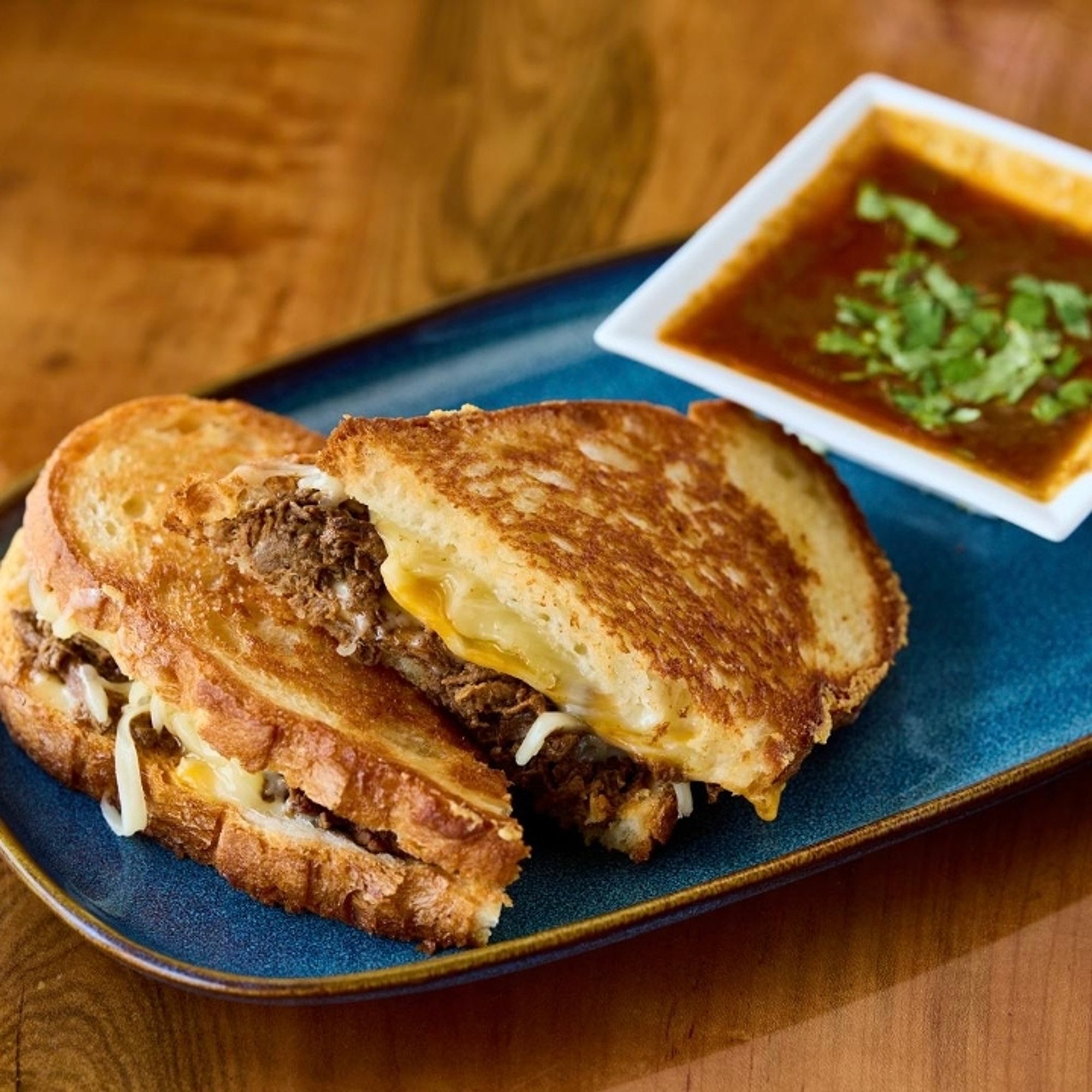 Barbacoa Grill Cheese