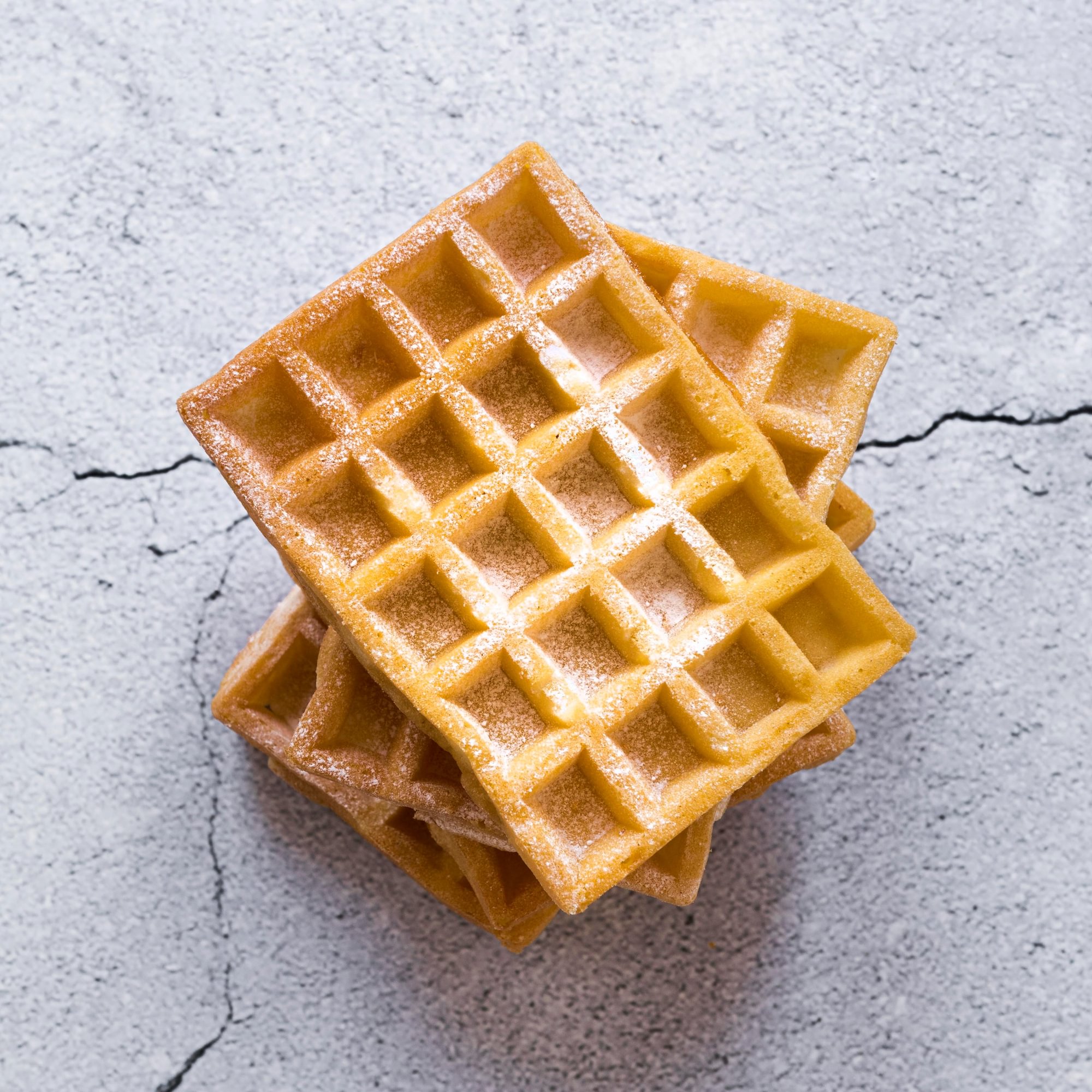 Waffles with Choice of Sauce