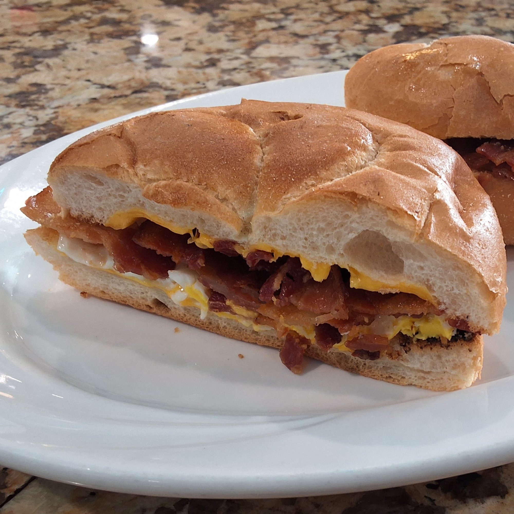 Bacon & Egg & Cheese Sandwich