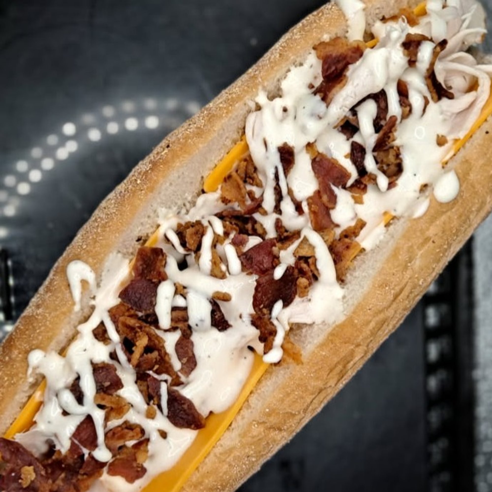 Turkey Bacon Cheddar Ranch 14"