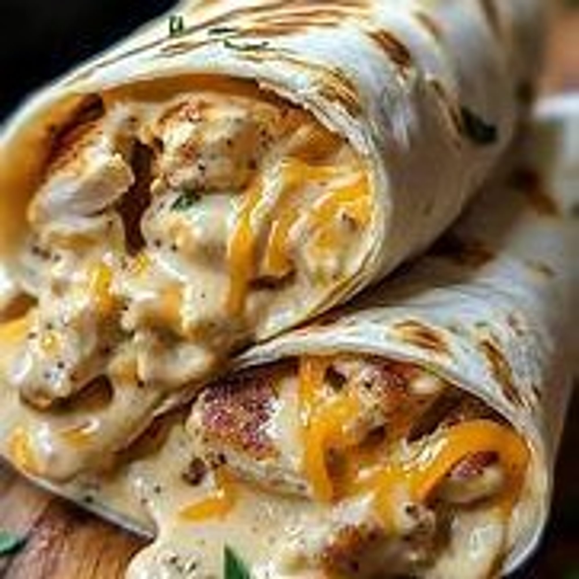 Chicken Cheese Steak Wrap