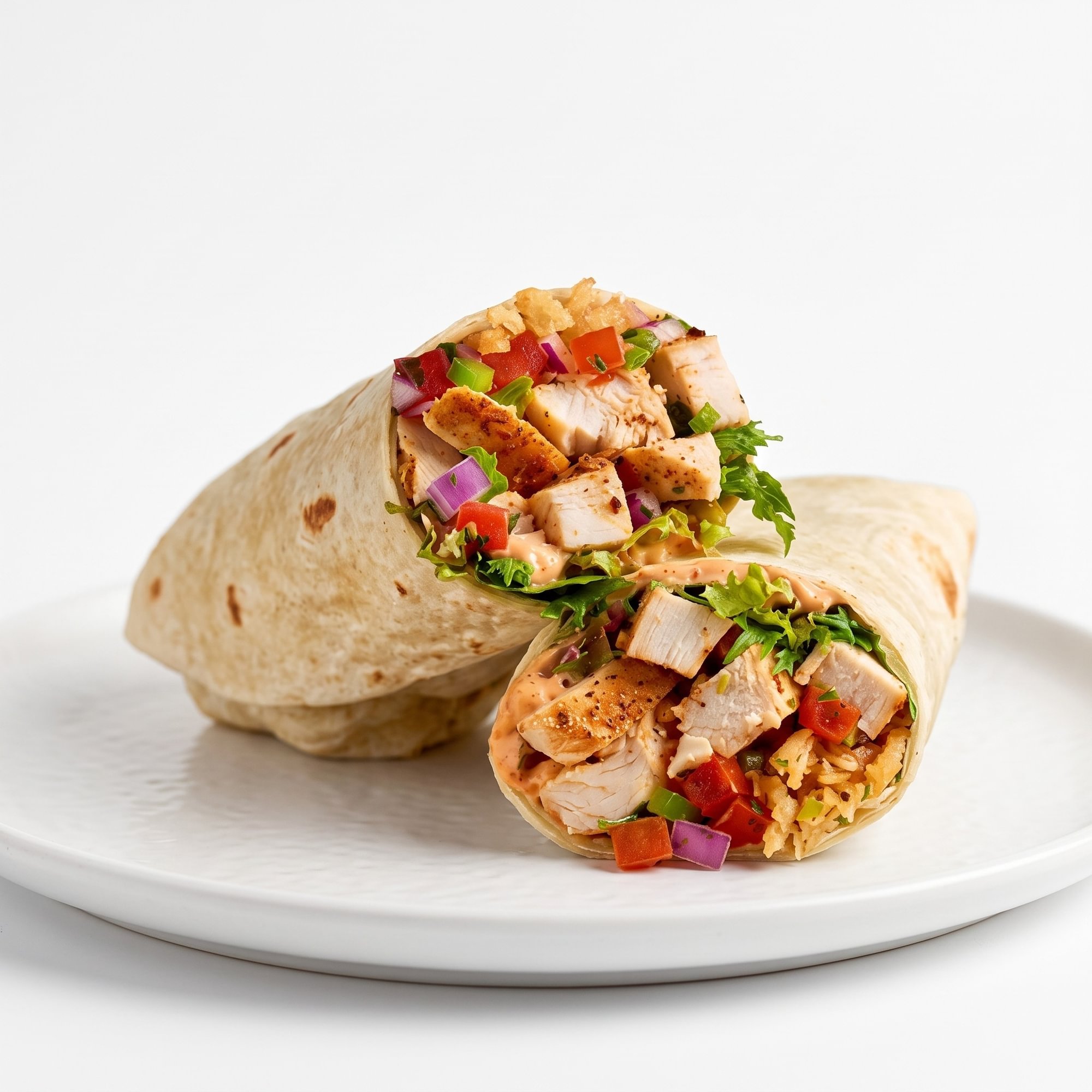 Cajun Chicken Wrap