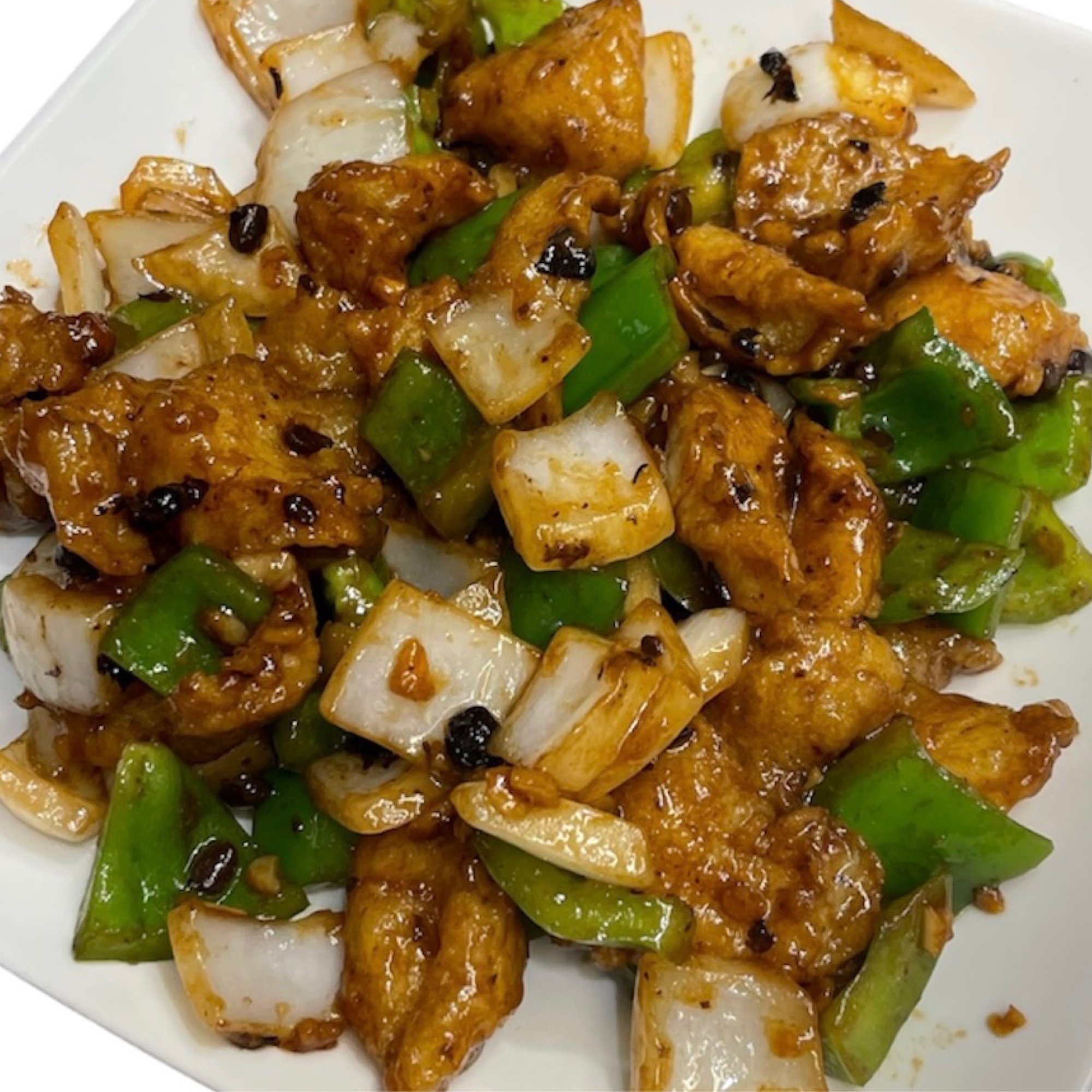 Fish in Black Bean Sauce