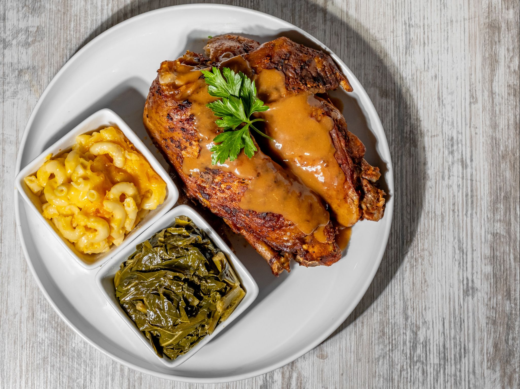 1/4 BAKED CHICKEN DINNER W/RICE
