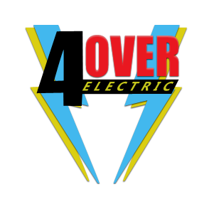 4 Over Electric Logo