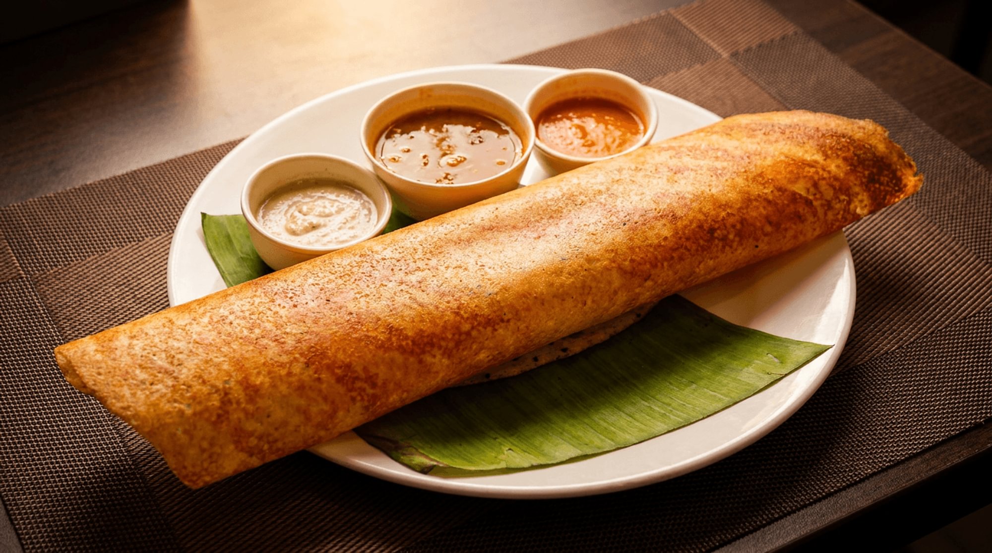 Poondu (Garlic) Dosai