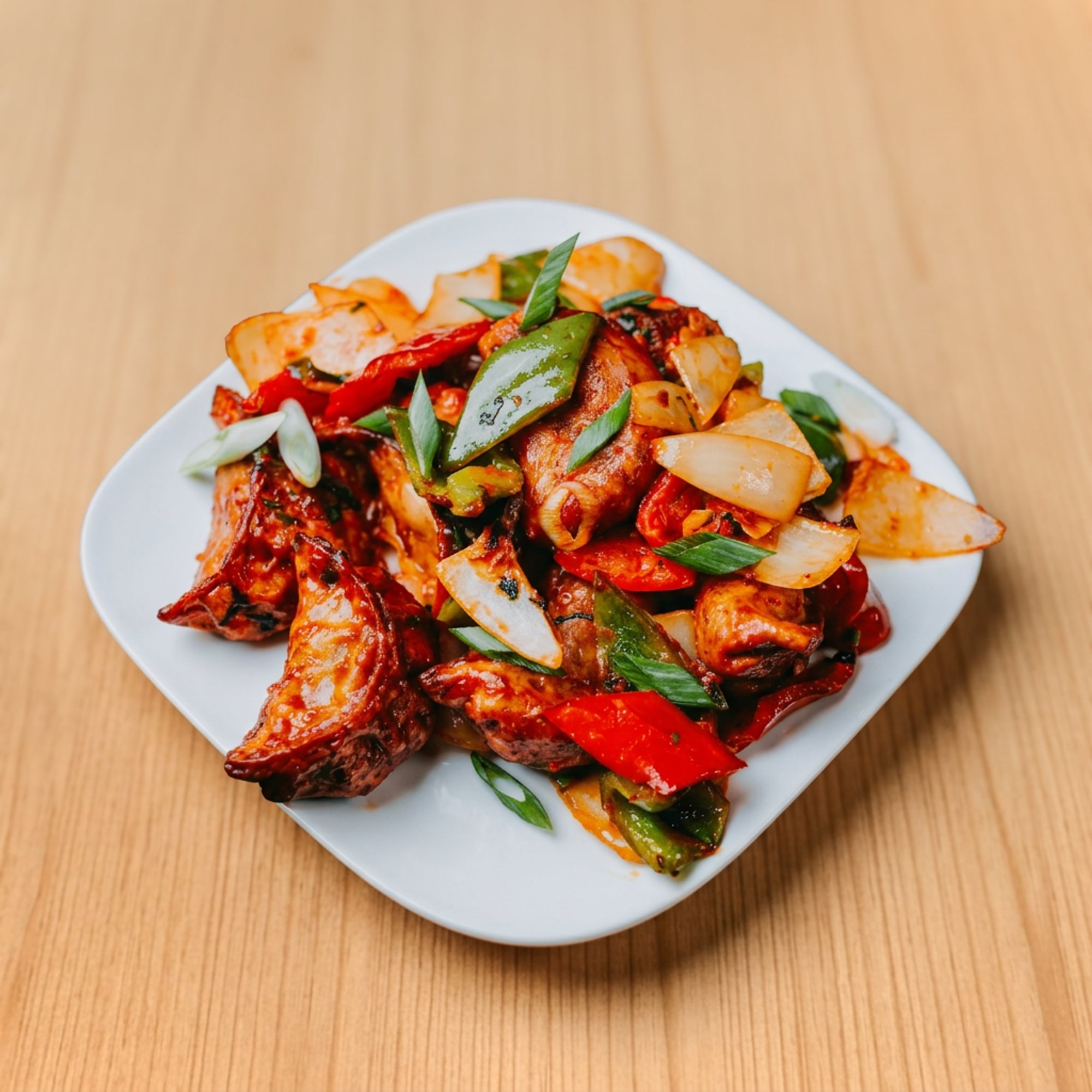 Chili Vegetable Momo