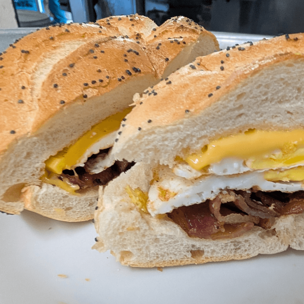 Turkey Bacon & Egg Sandwich