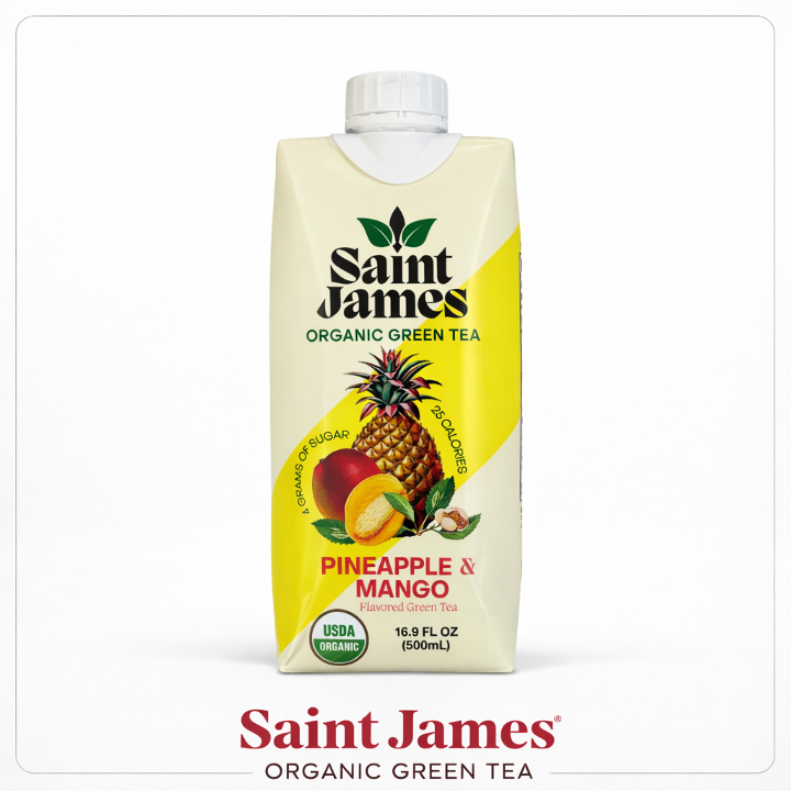 SAINT JAMES PINEAPPLE MANGO GREEN TEA