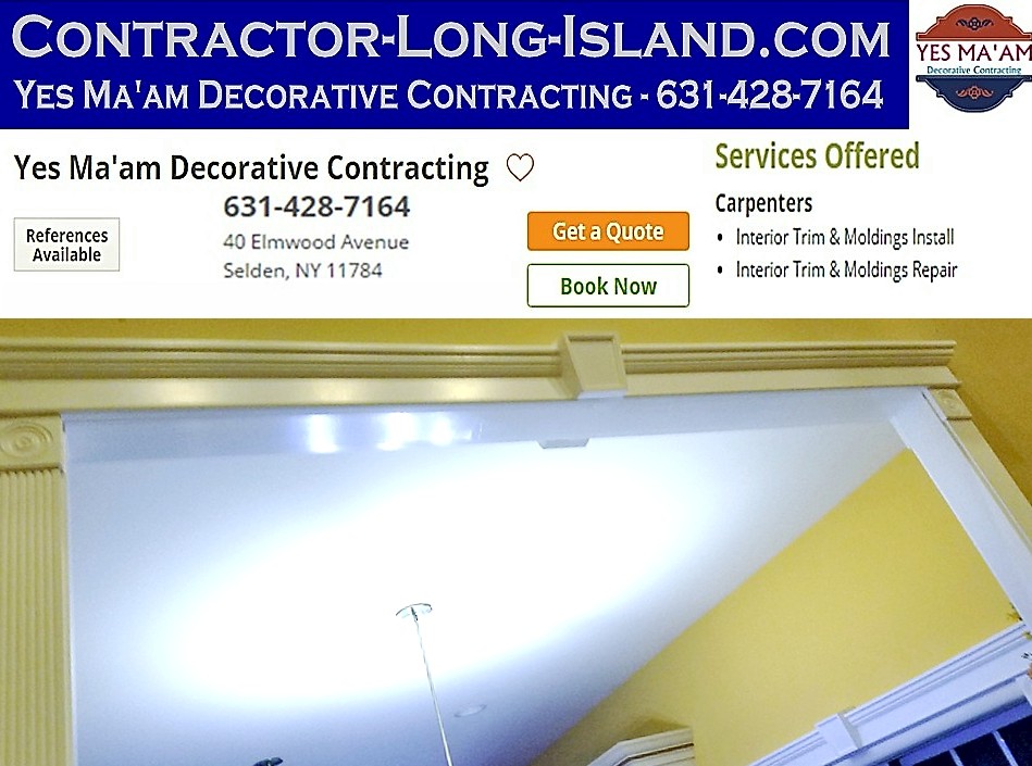 Luxury Interior Trim & Moldings | 631-428-7164 | Contractor Long Island