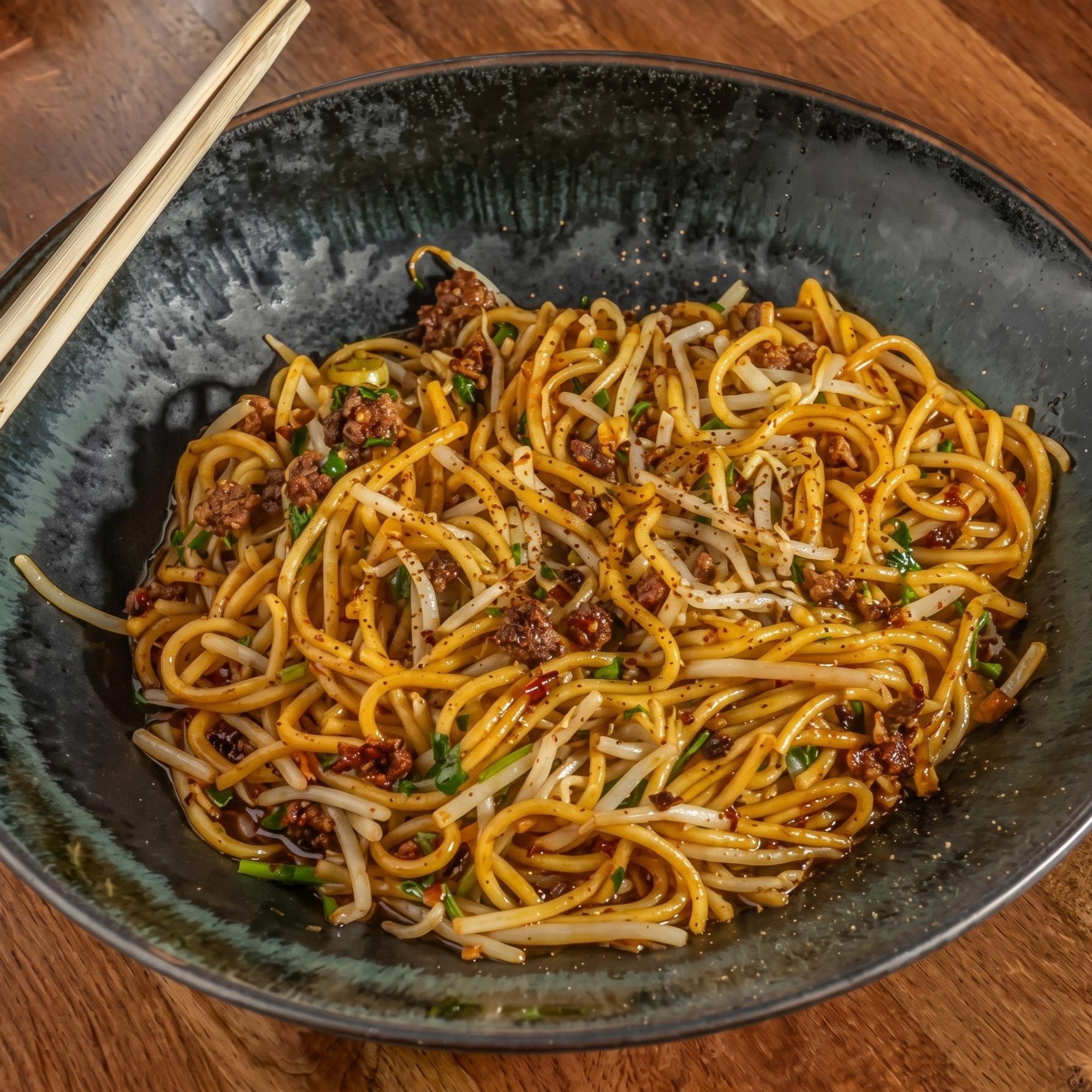 Butter Garlic Noodle in Callan&Co Chili Oil