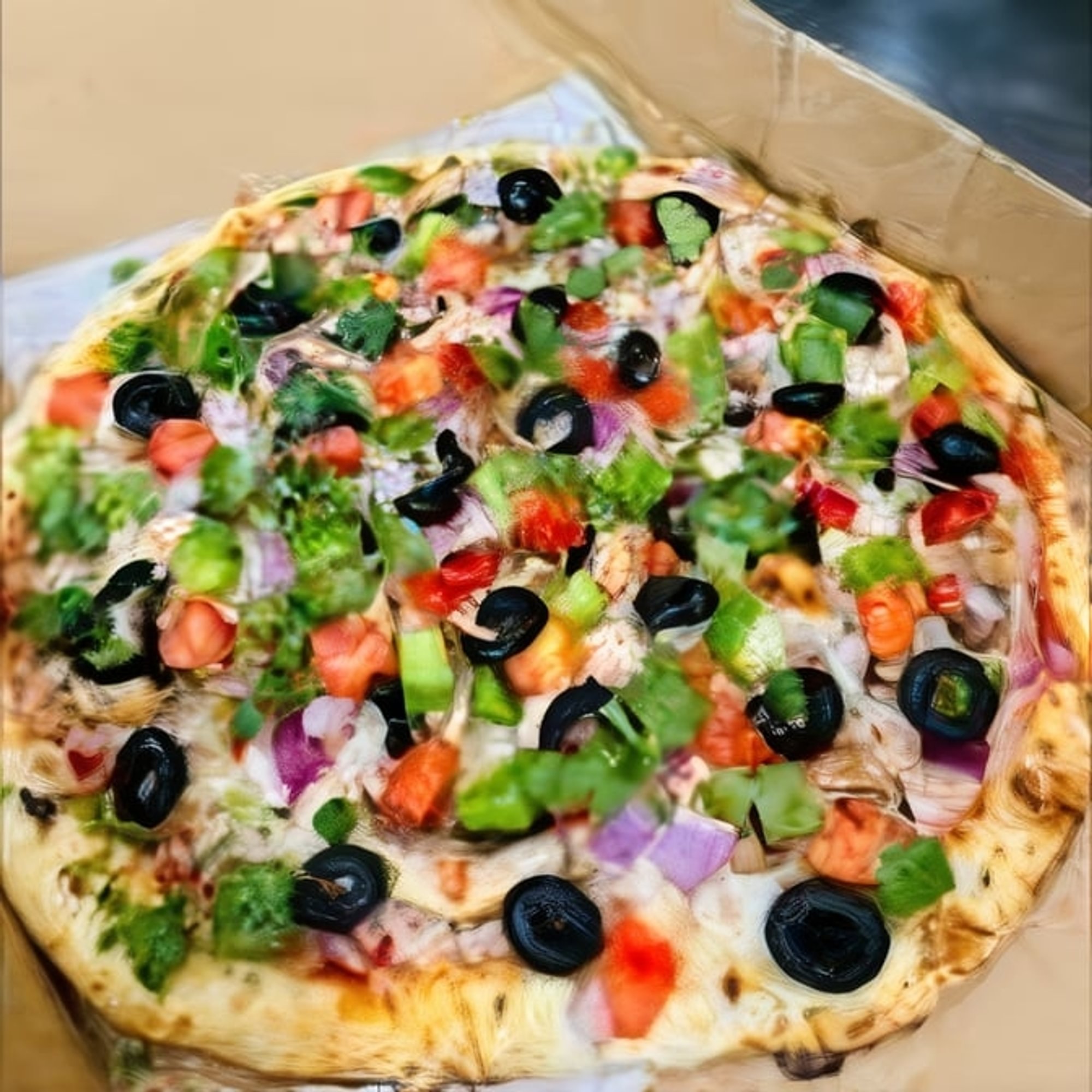 All Veggie Pizza