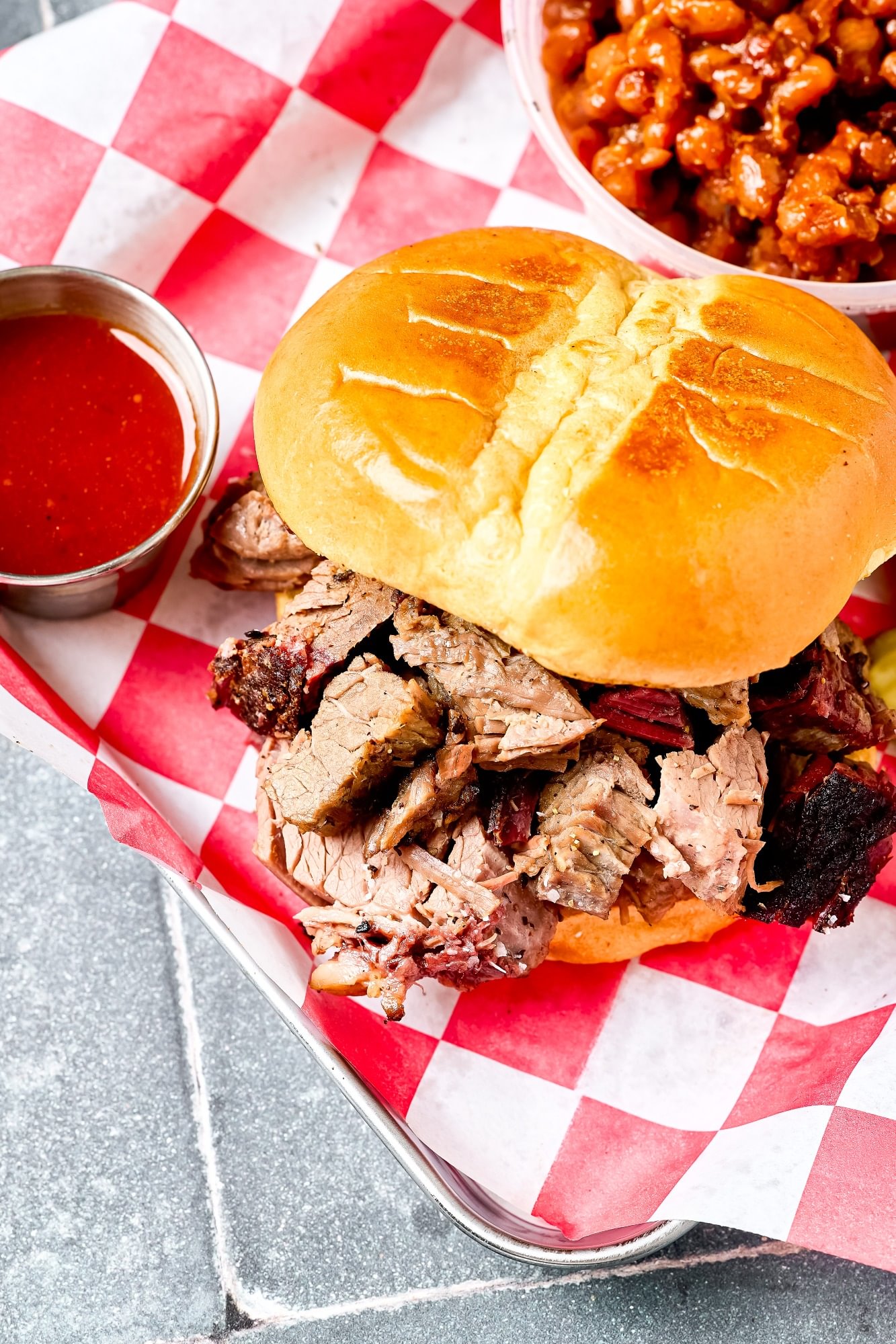Chopped Beef Sandwich