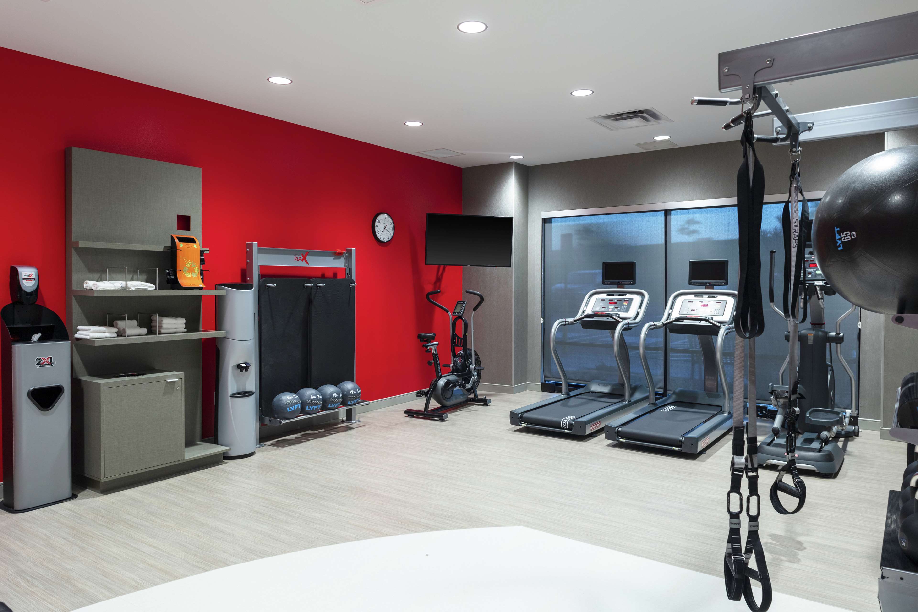 Health club  fitness center  gym