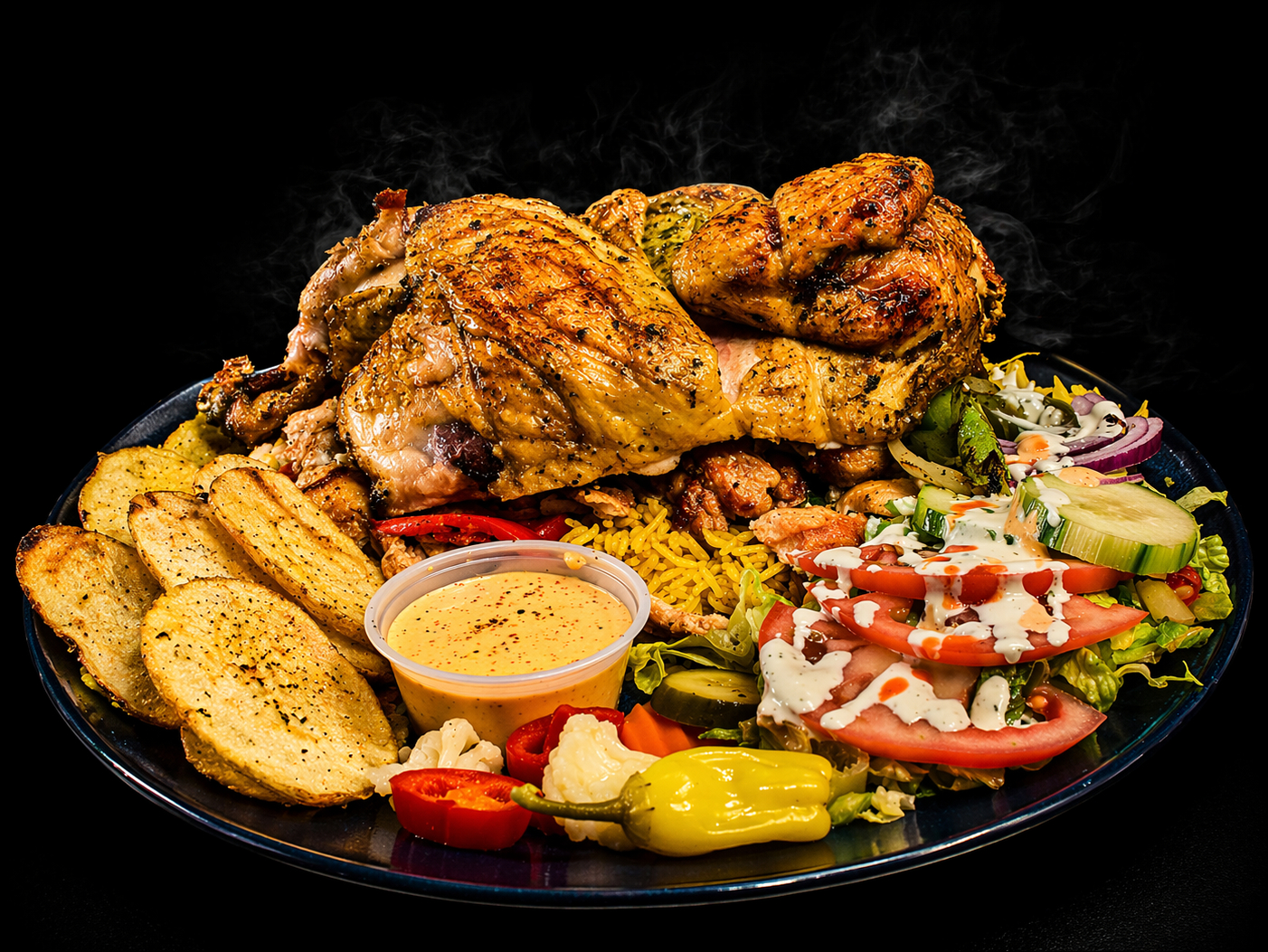 Whole Rotisserie Chicken Entree