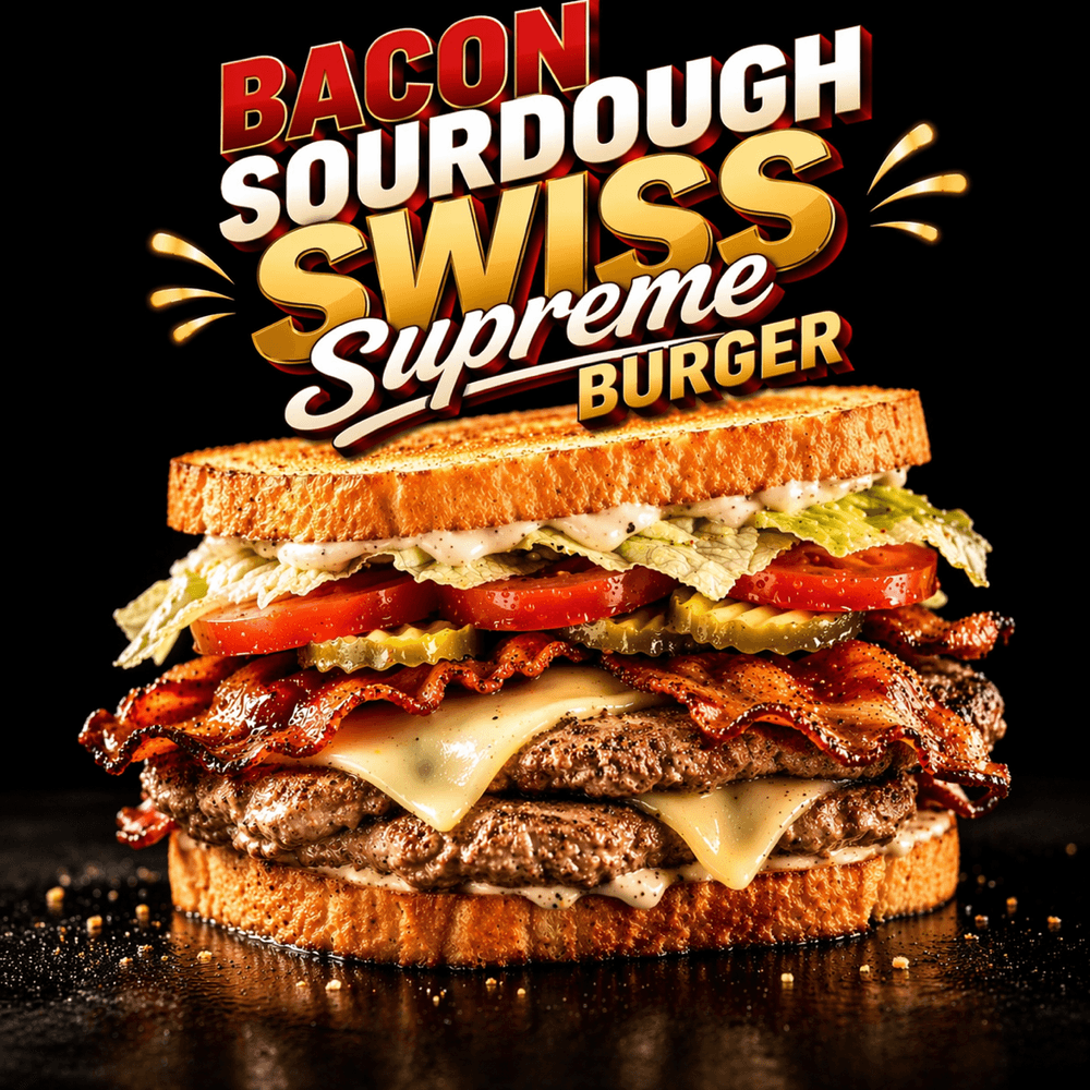 Bacon Sourdough Swiss Supreme
