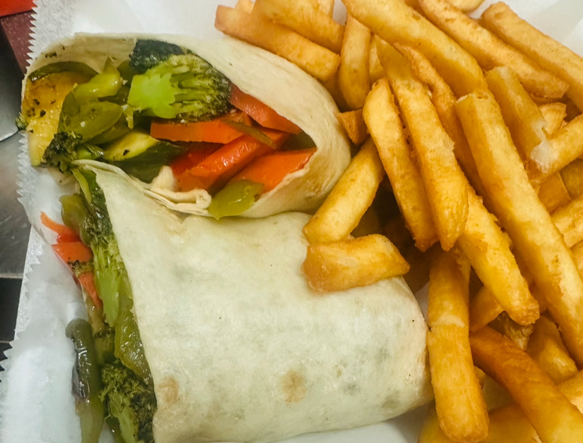 Grilled Vegetables Wrap