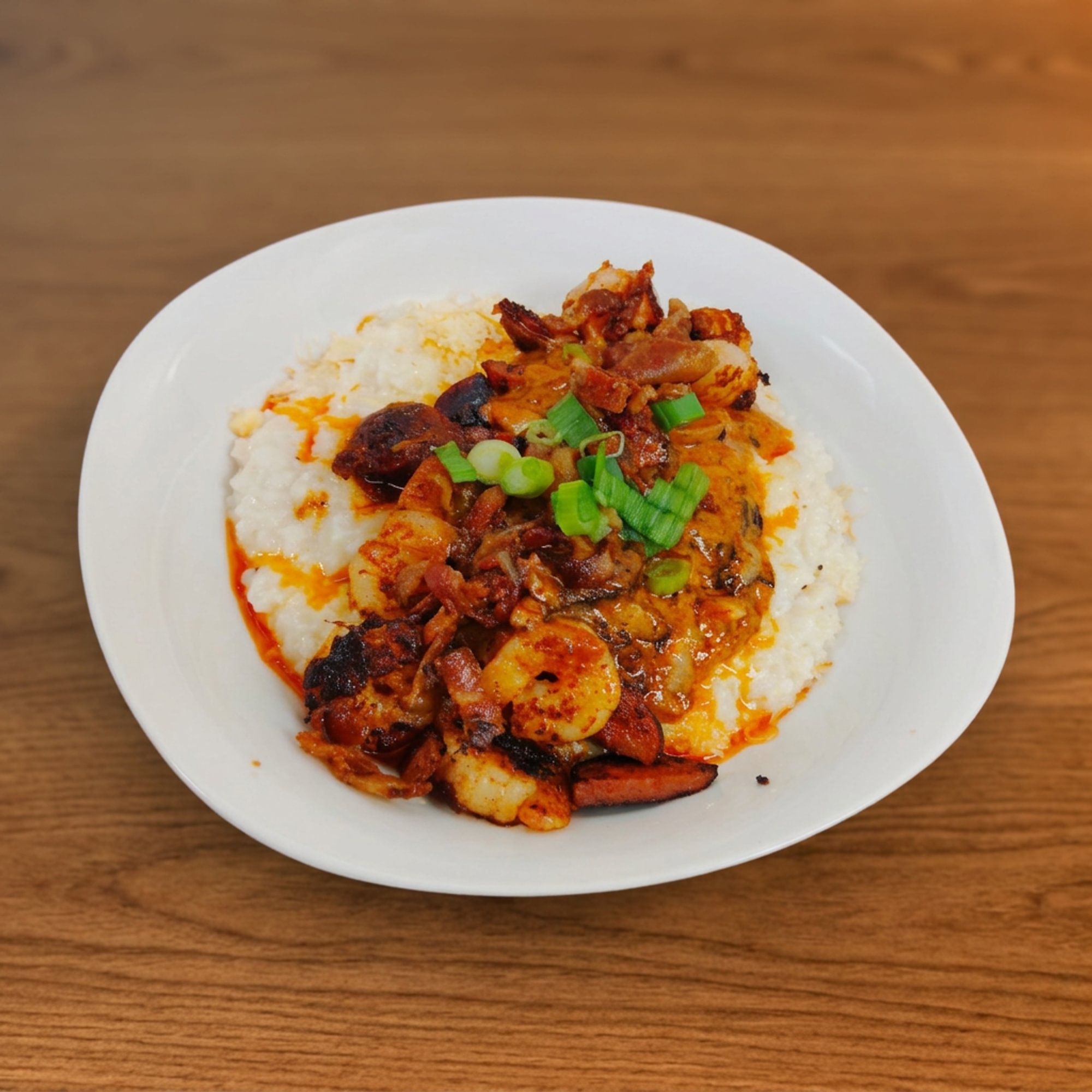 Southern Cajun Shrimp & Grits