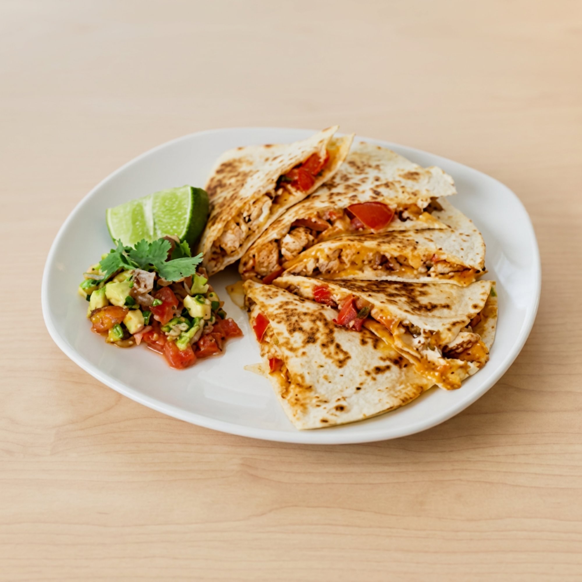 Chicken Deluxe Quesadilla
