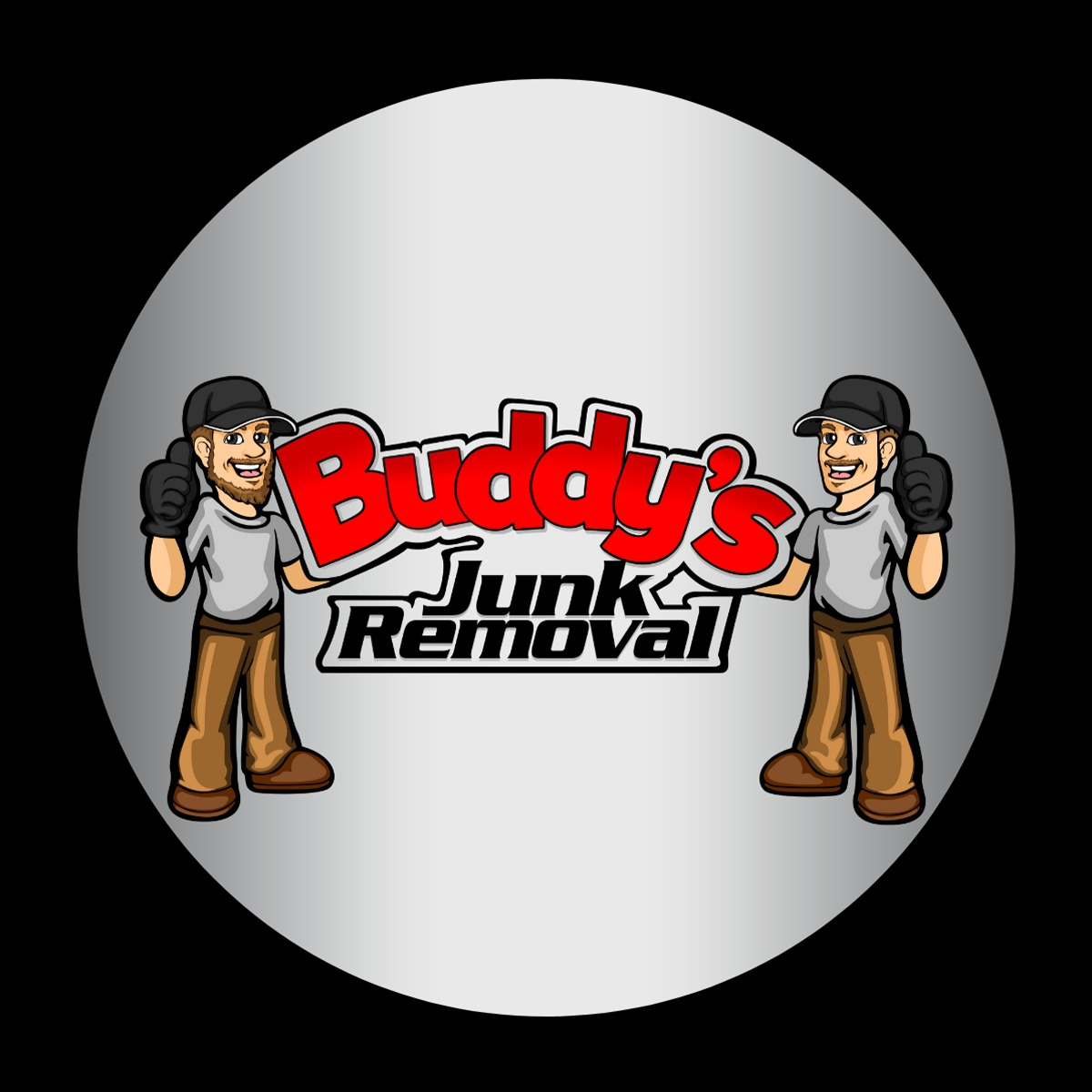 Buddy&apos;s Junk Removal Logo