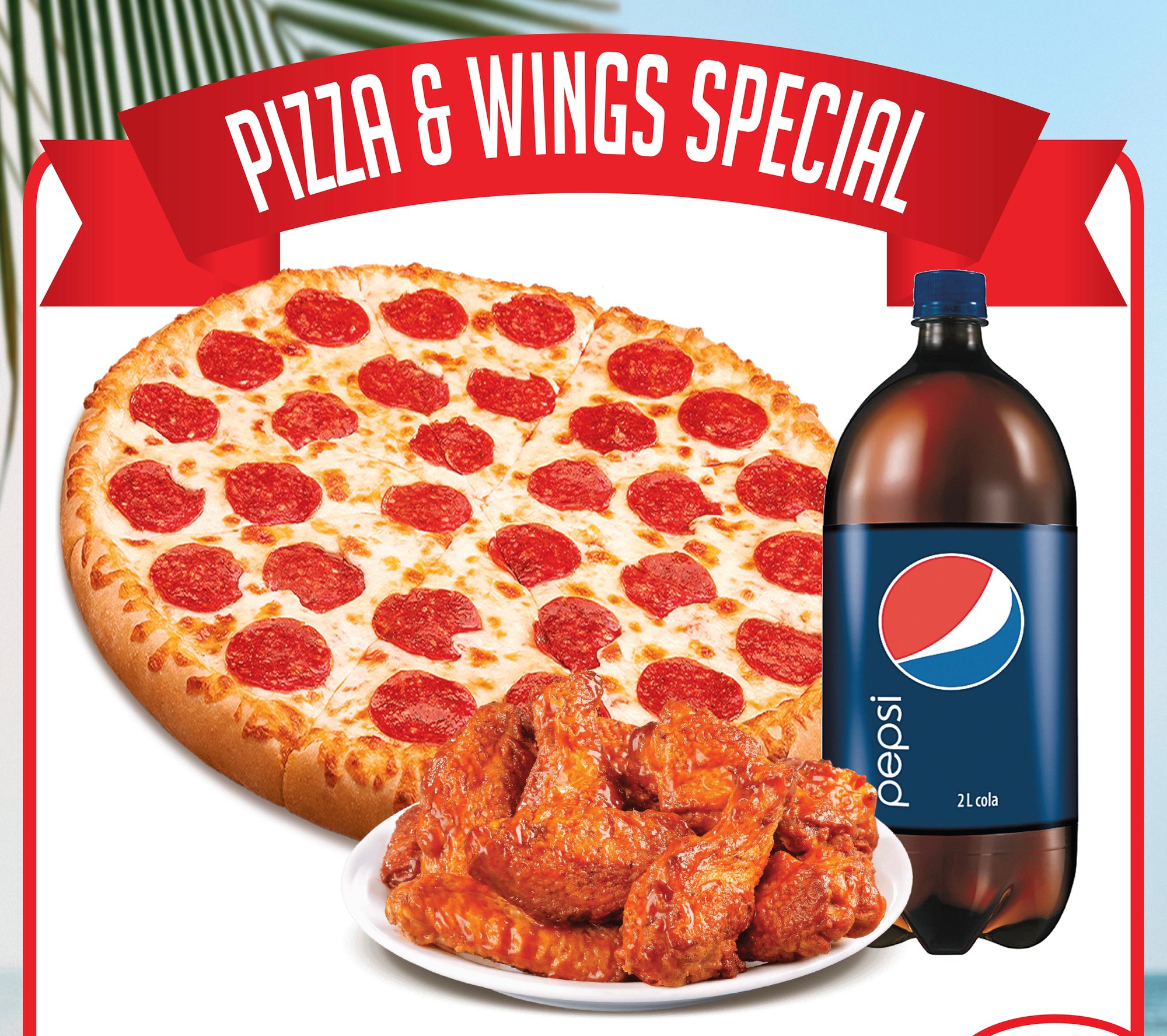 Pizza & Wings Special