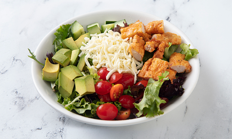 Crispy Fried Chicken Salad