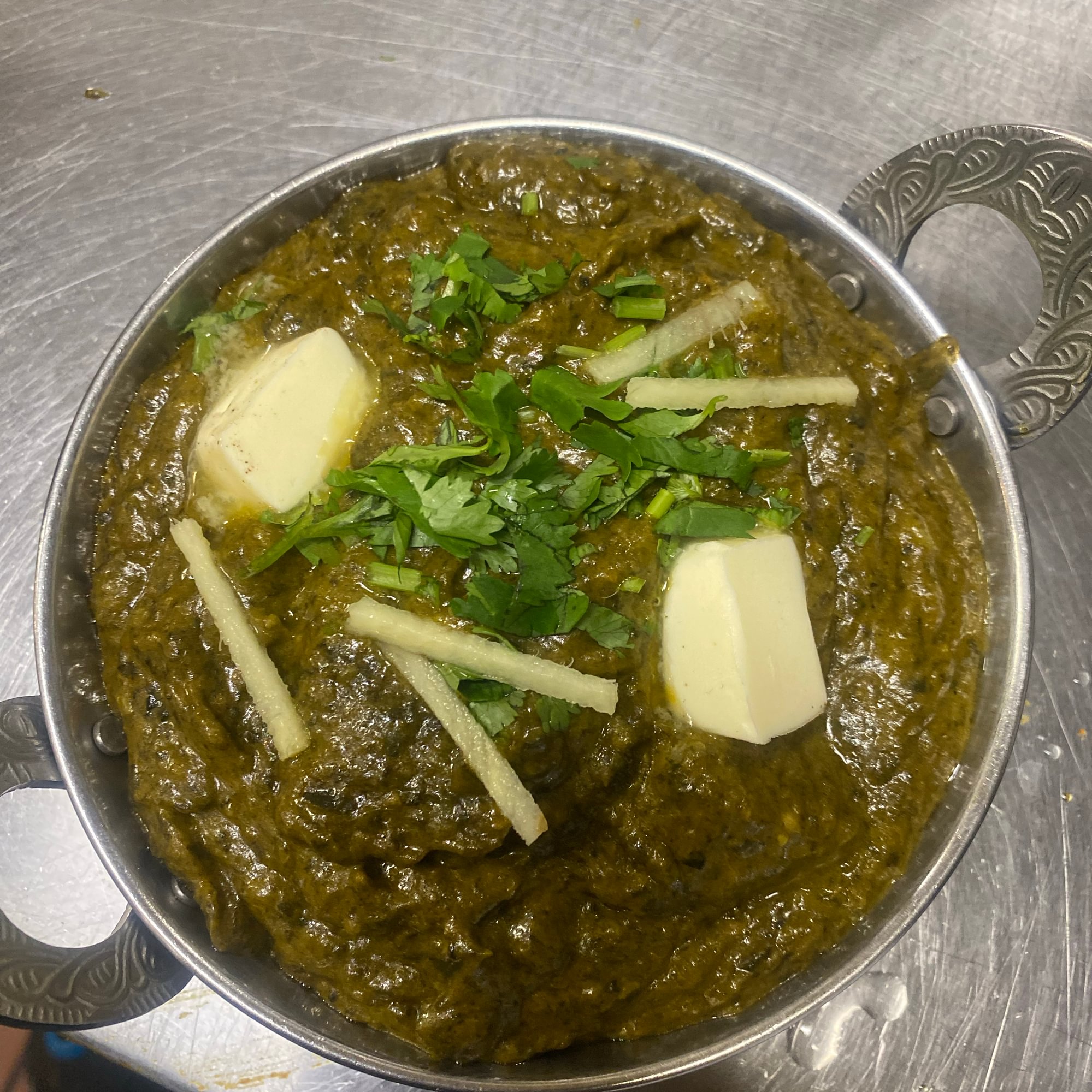 Saag Aloo