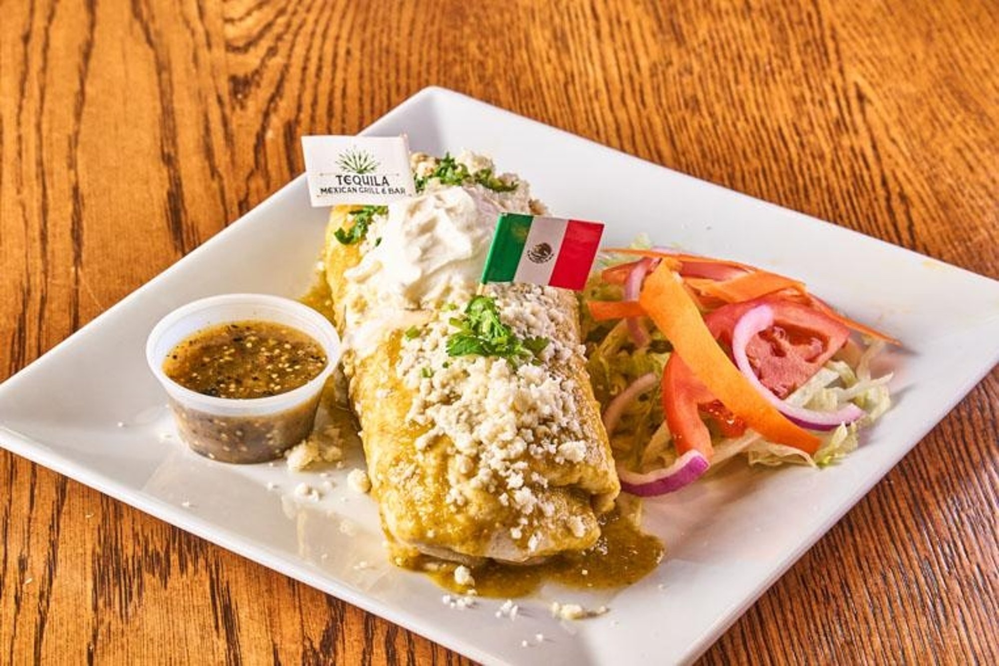 Salsa Verde Burrito