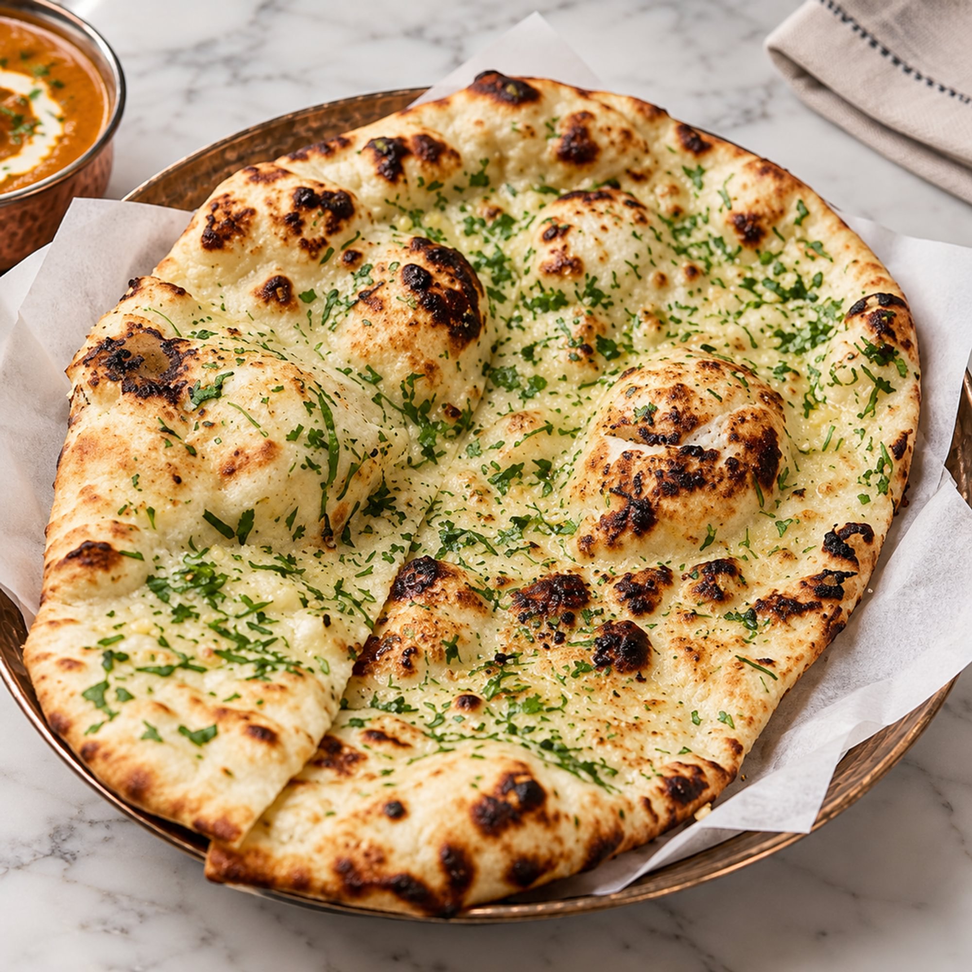 Chili Garlic Naan