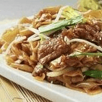 Beef Flat Noodle Cantonese Style