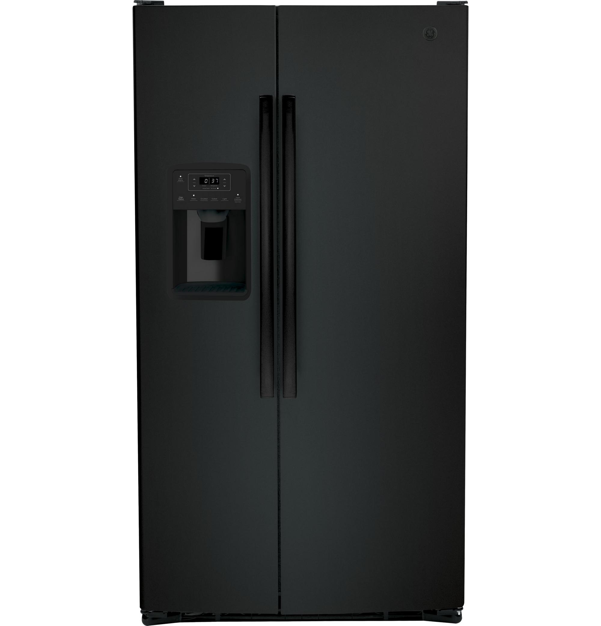 25.3 Cu. Ft SXS Refrigerator -Black